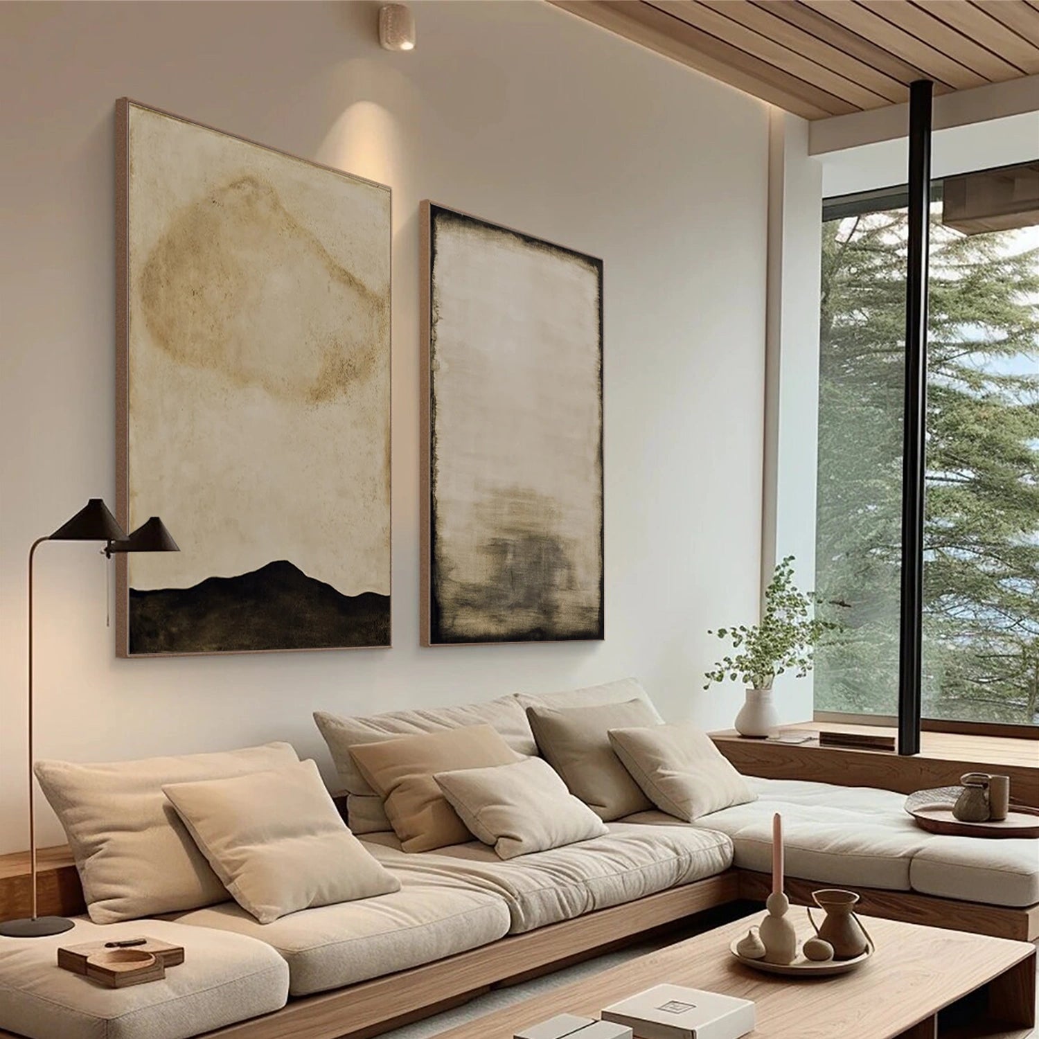 Wabi Sabi Set of 2 Wall Art #WS335