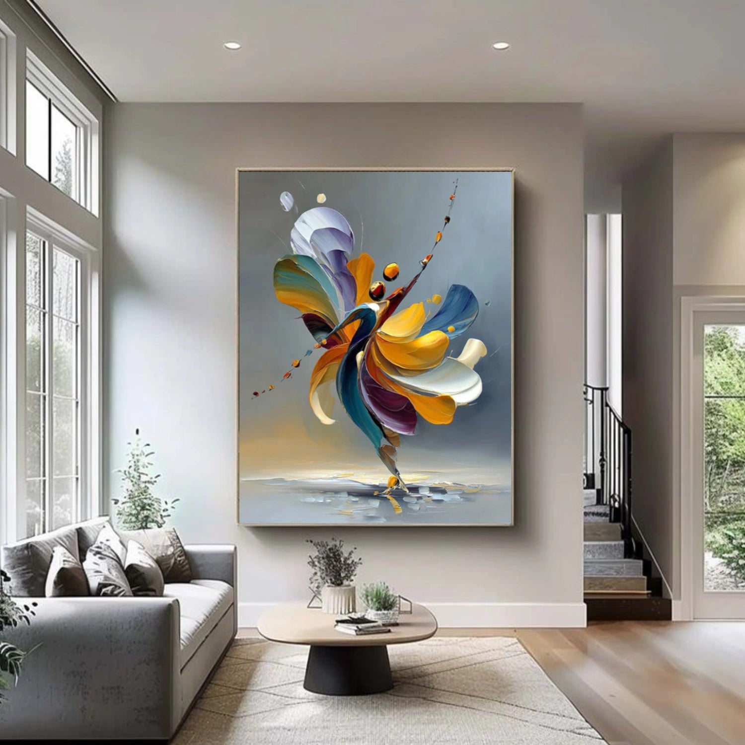 Abstract Portrait Wall Art # PT057