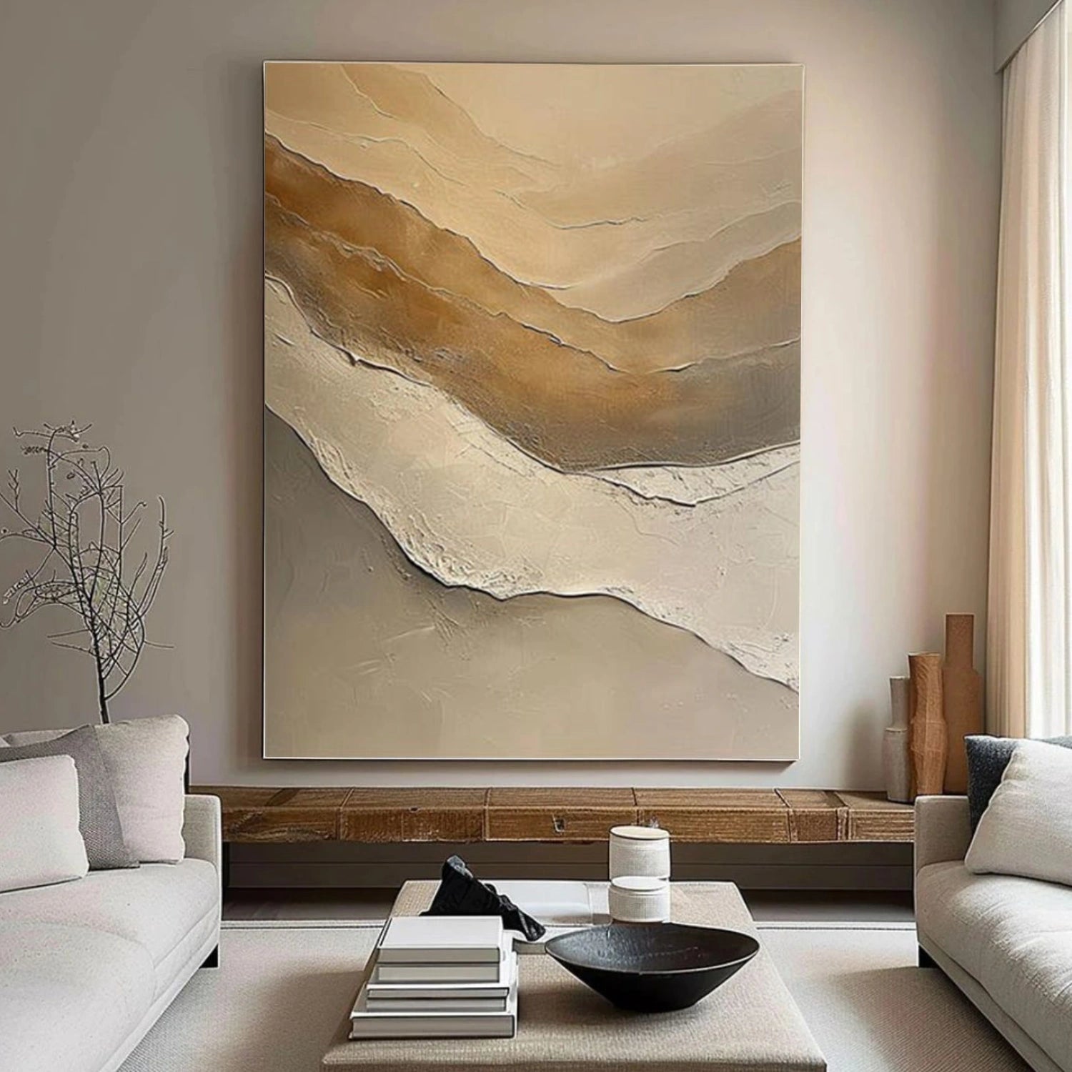 Minimalist Textured Canvas #MM382