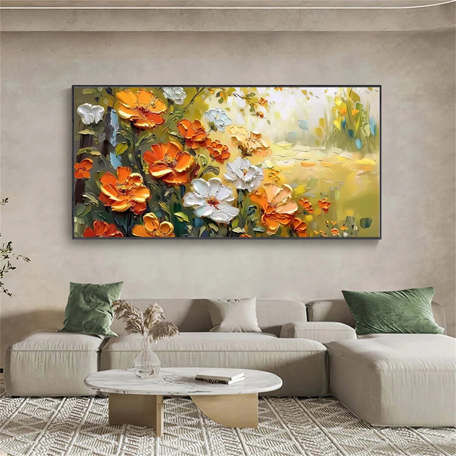 Flower And Tree Painting #FT 175