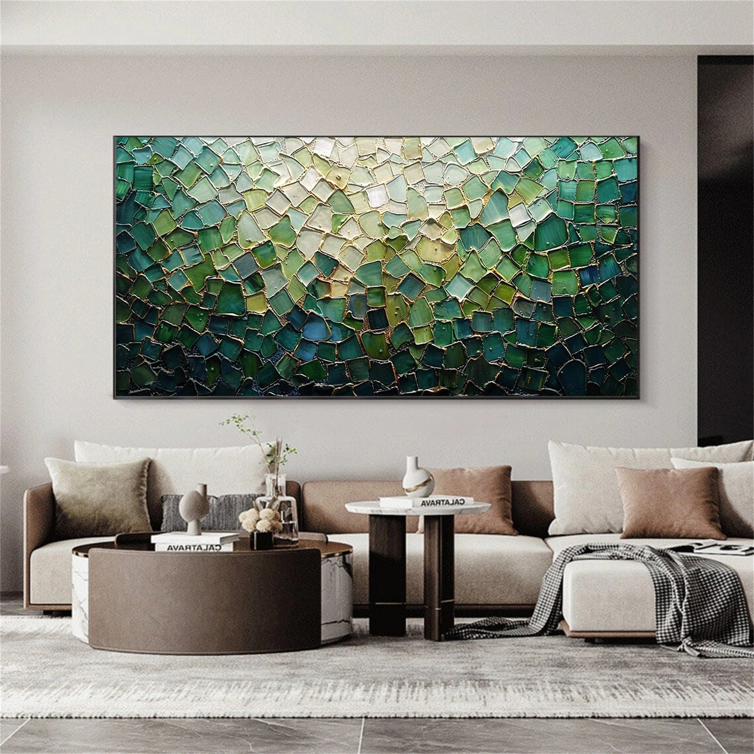 Abstract Texture Wall Art # AB693
