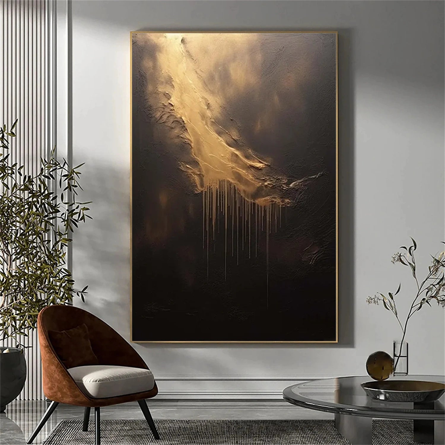Abstract Textured Wall Art #AB 504