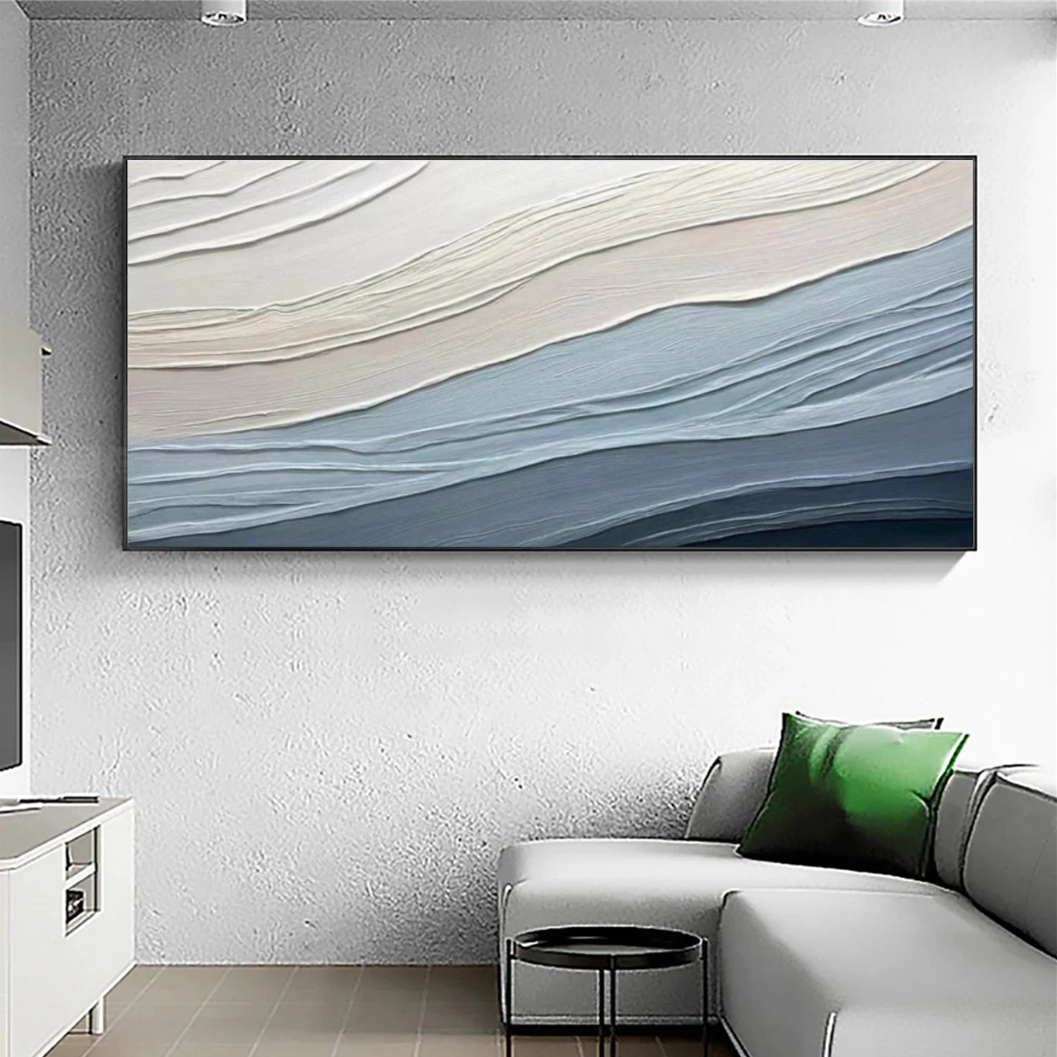 Minimalist Textured Canvas Art #MM338