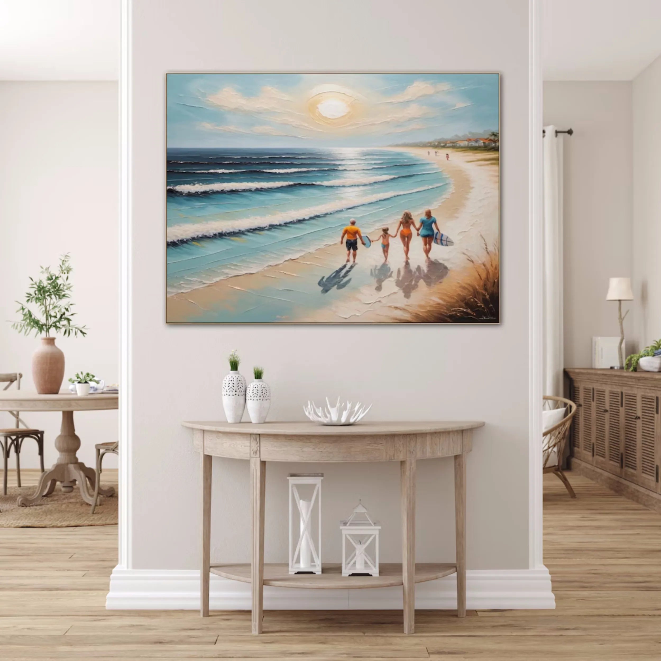 Ocean And Sky Painting #OS 137