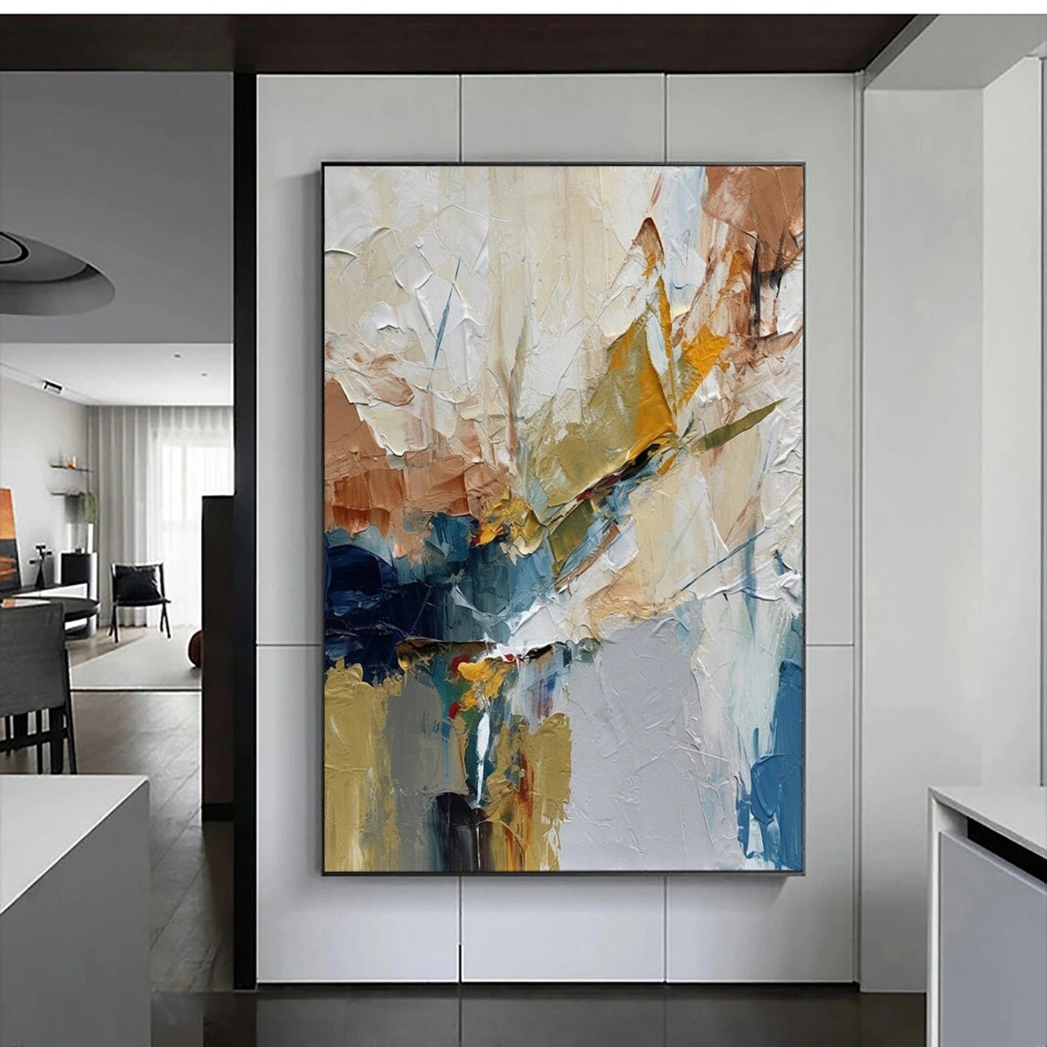 Custom square Abstract Painting #AB 322