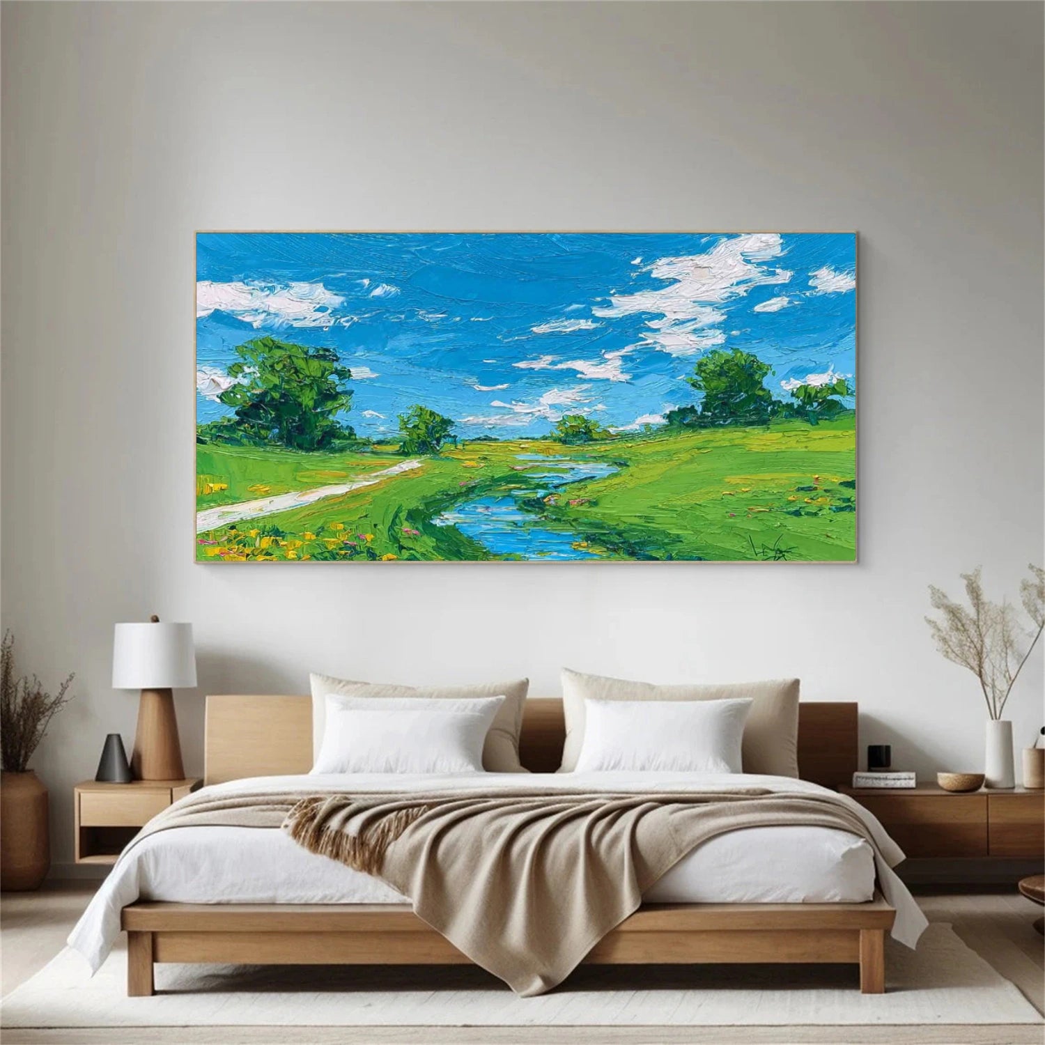 Abstract Urban Texture Landscape Painting #UL 051