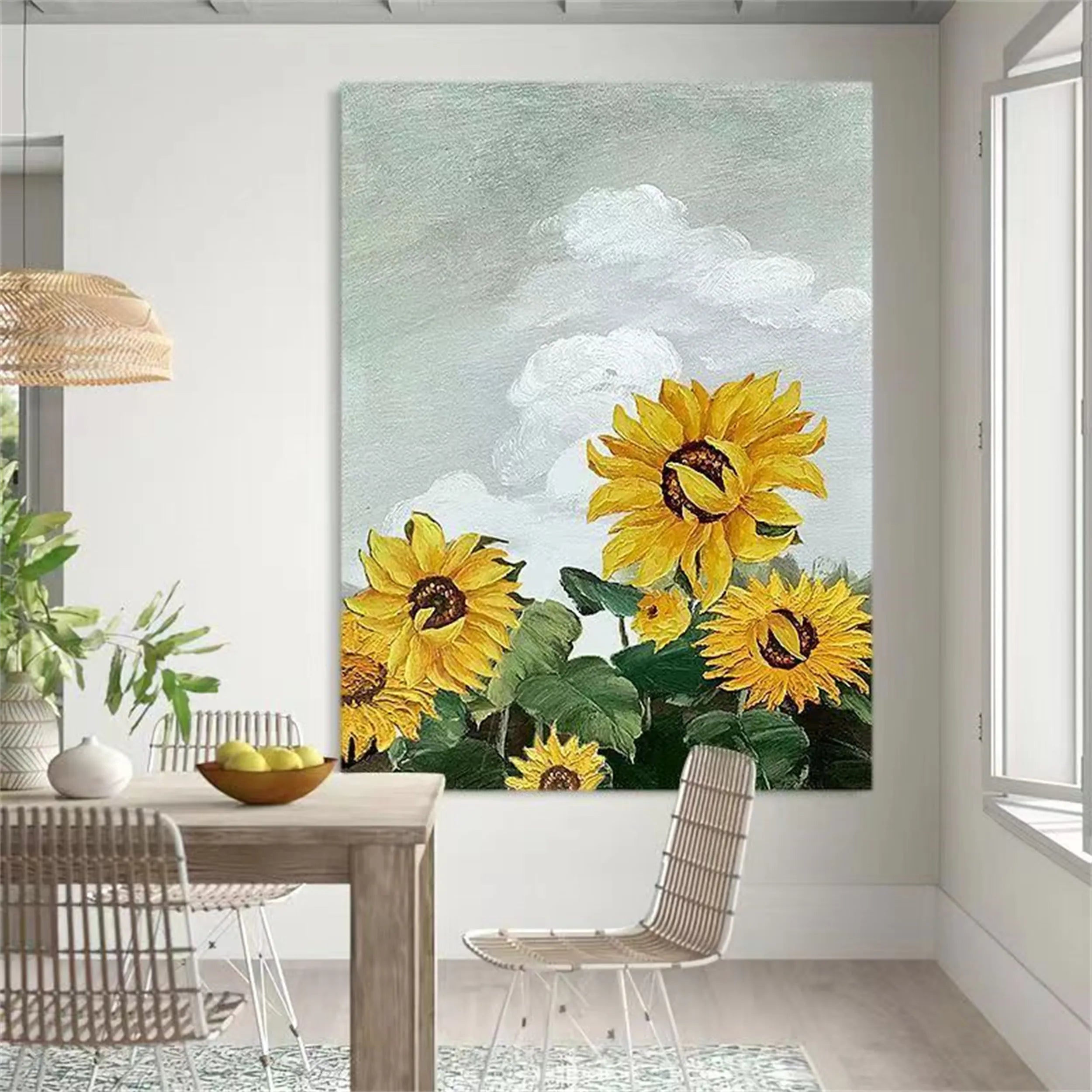 Flower And Tree Painting #FT 085