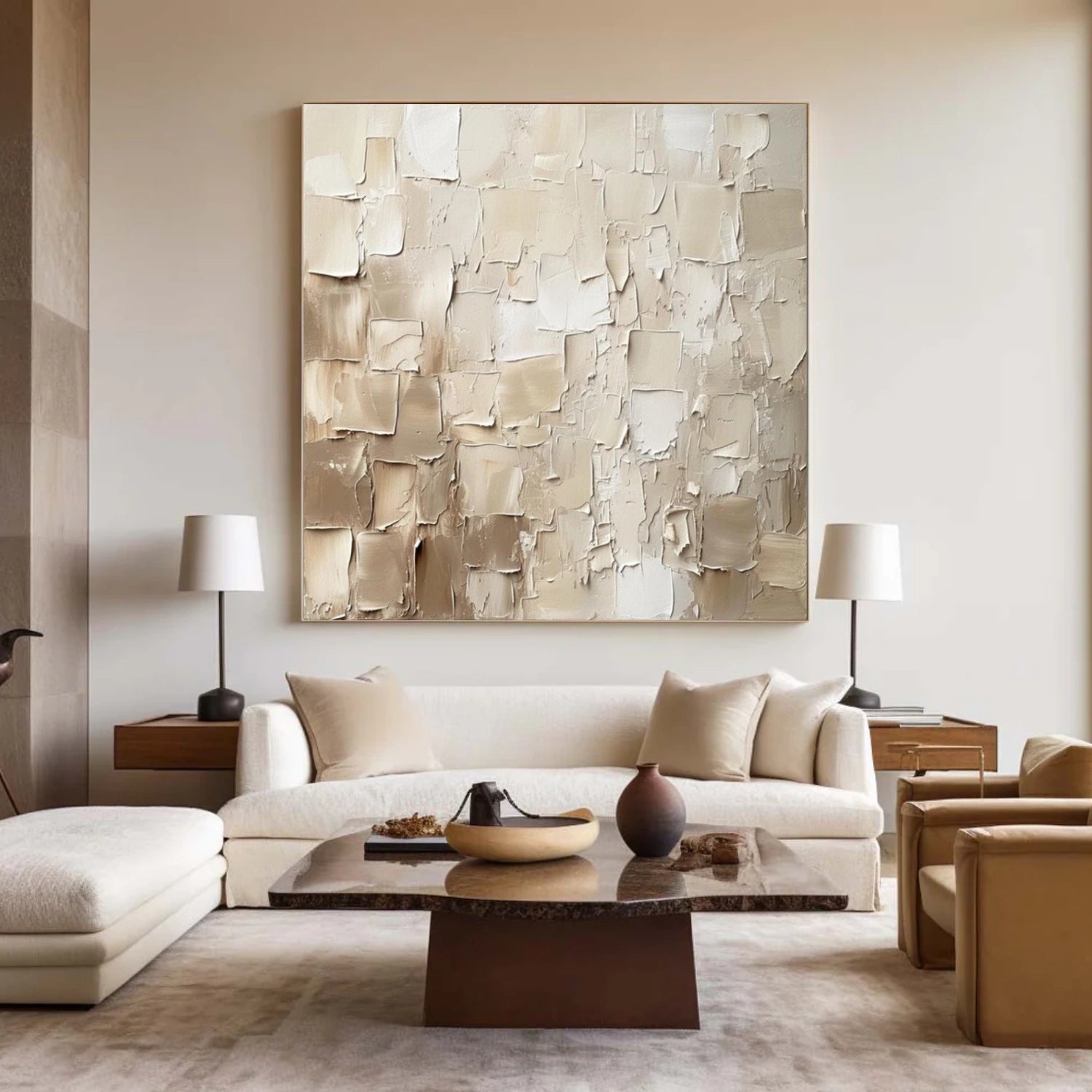 Abstract Textured Wall Art #AB 550