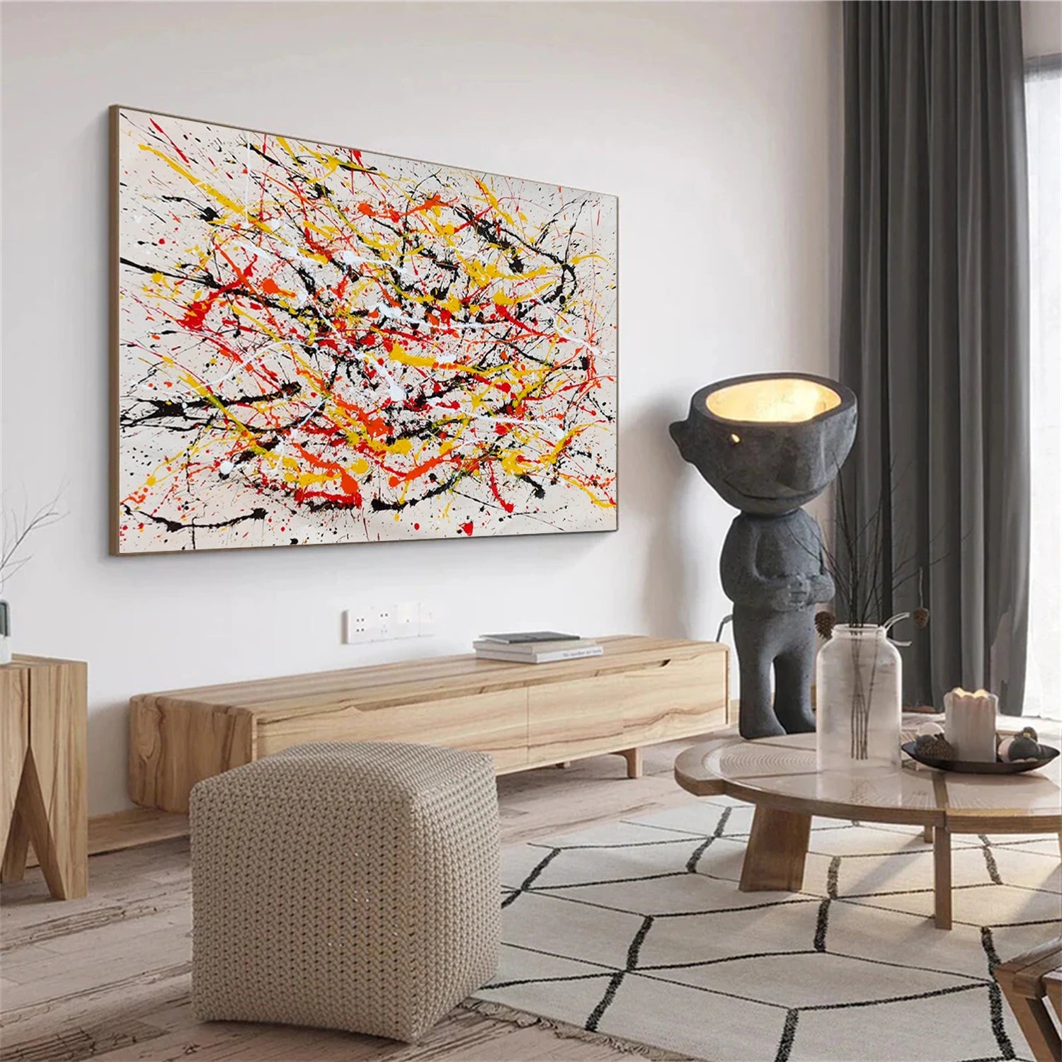 Pollock Art #JP023
