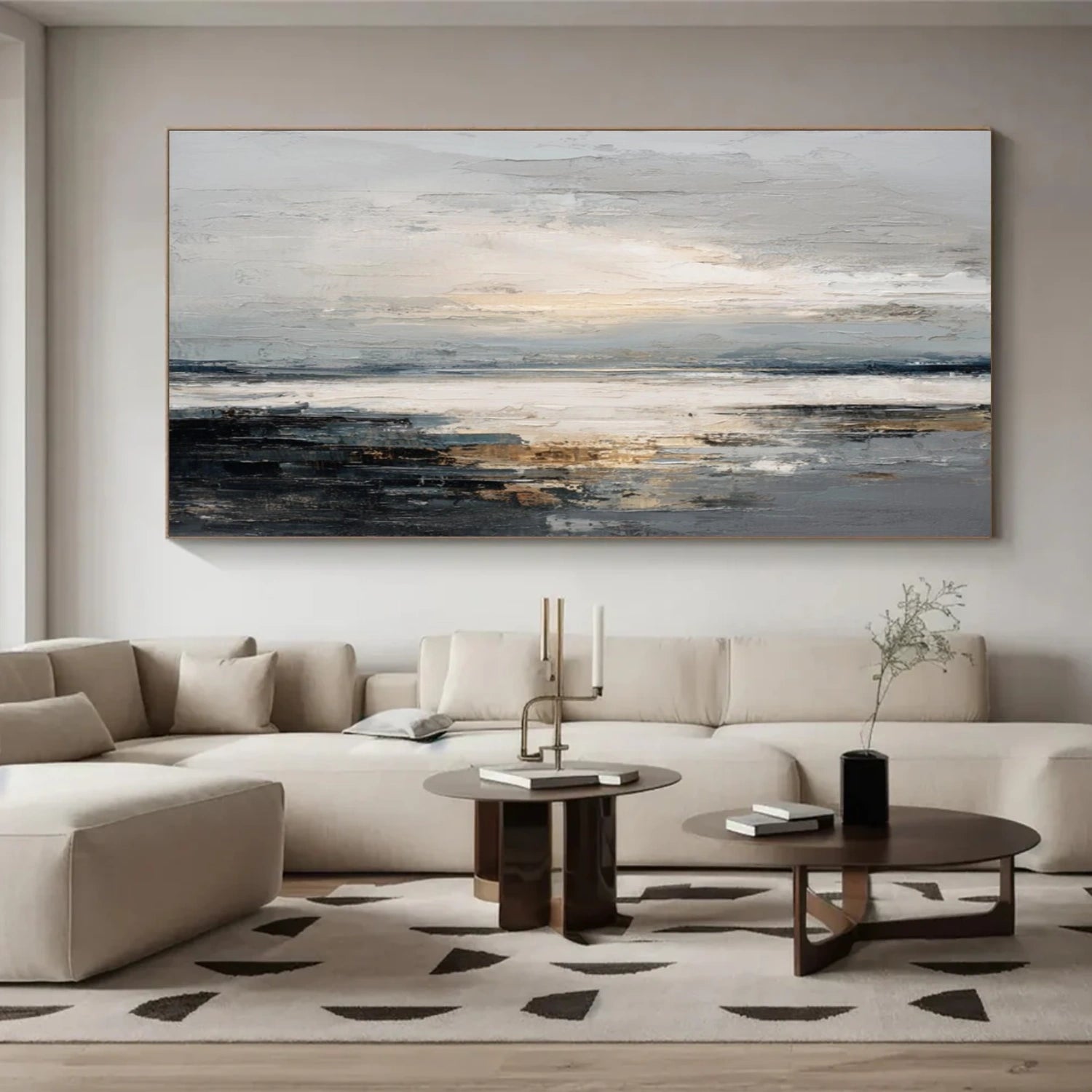 Abstract Textured Wall Art #AB 580