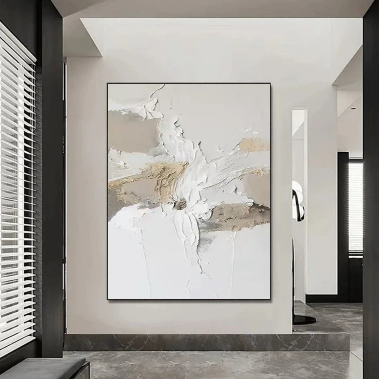 Abstract Textured Wall Art #AB 527