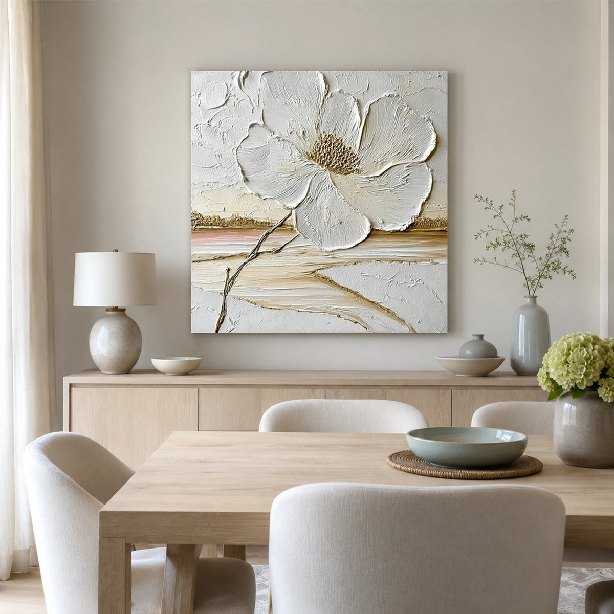 Flower & Tree Abstract Canvas # FT 419