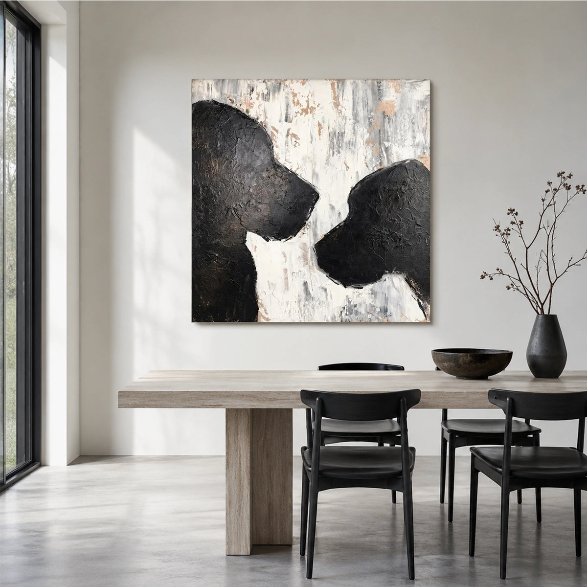 Abstract Animal Canvas Art #AP260