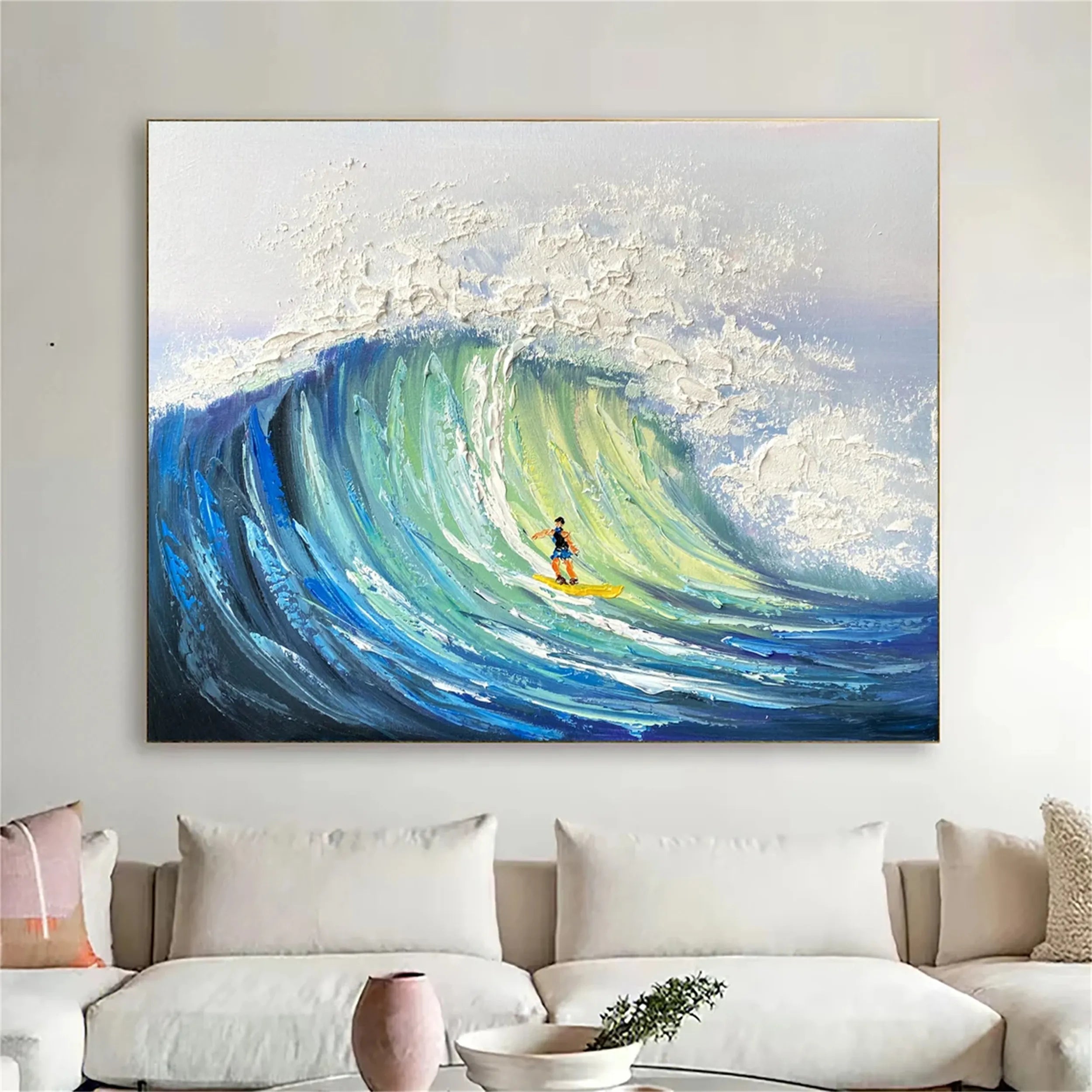 Ocean And Sky Painting #OS 124