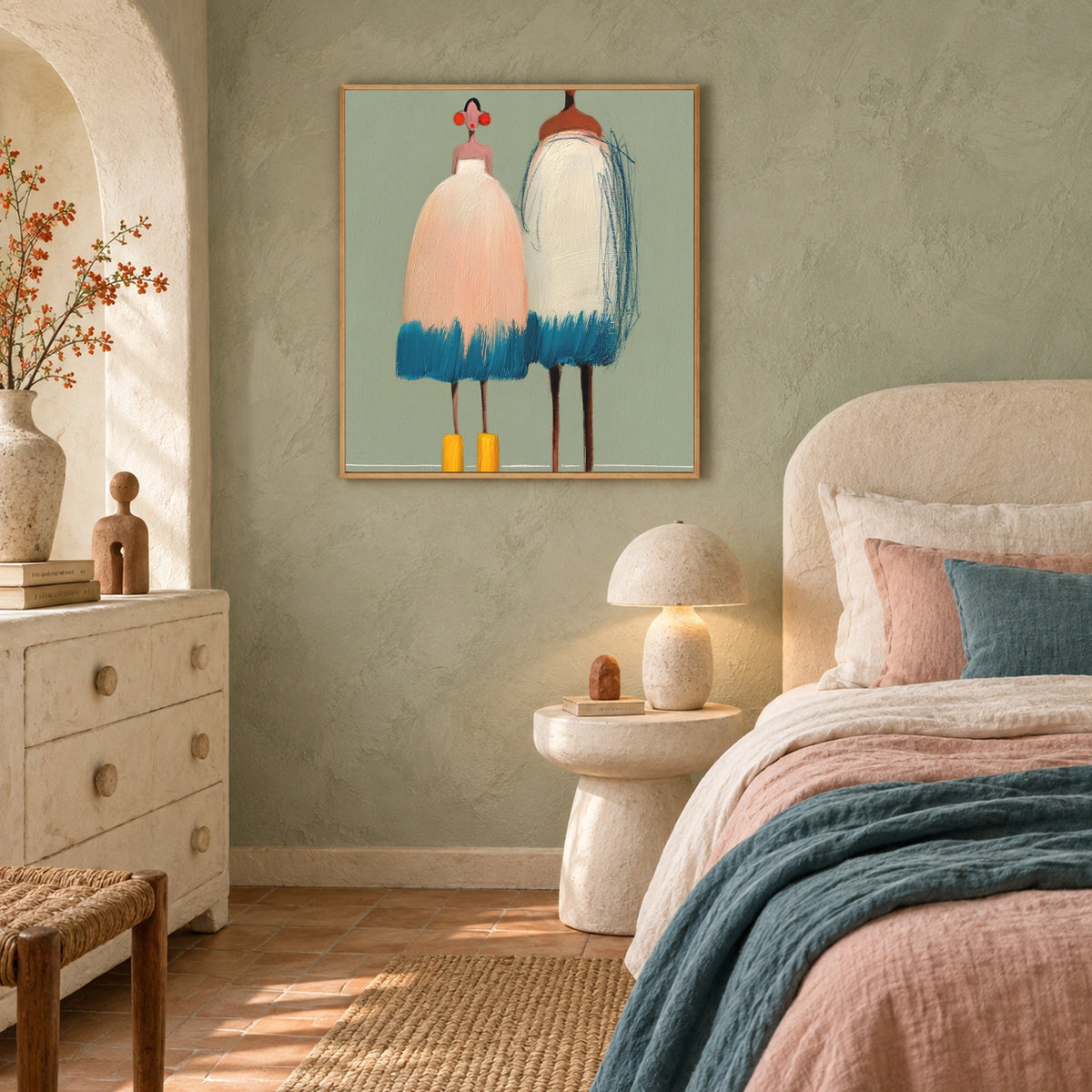 Abstract Portrait Wall Art #PT105
