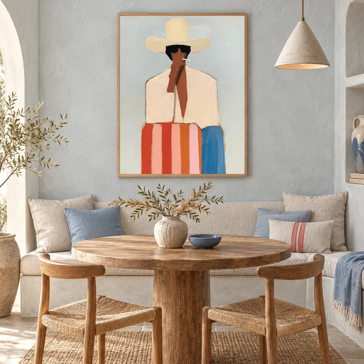 Abstract Portrait Wall Art #PT099