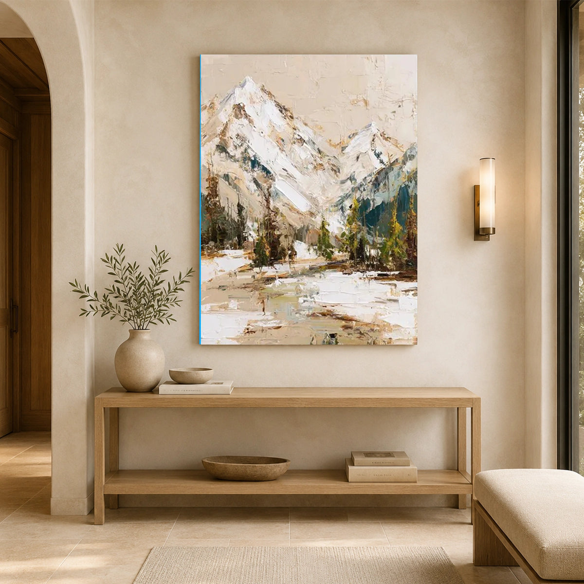 Minimalist Mountain Canvas #MM487