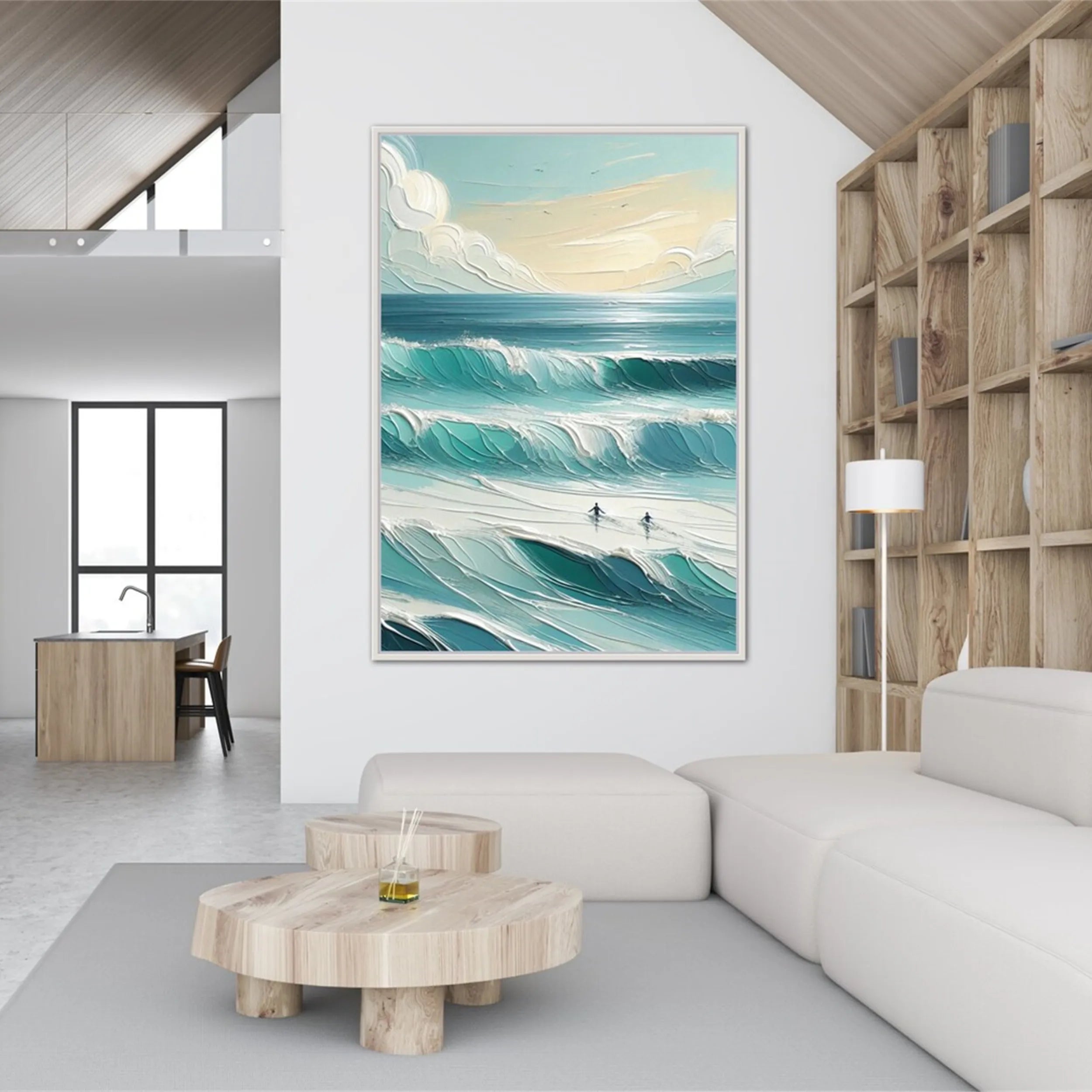 Ocean And Sky Painting #OS 138