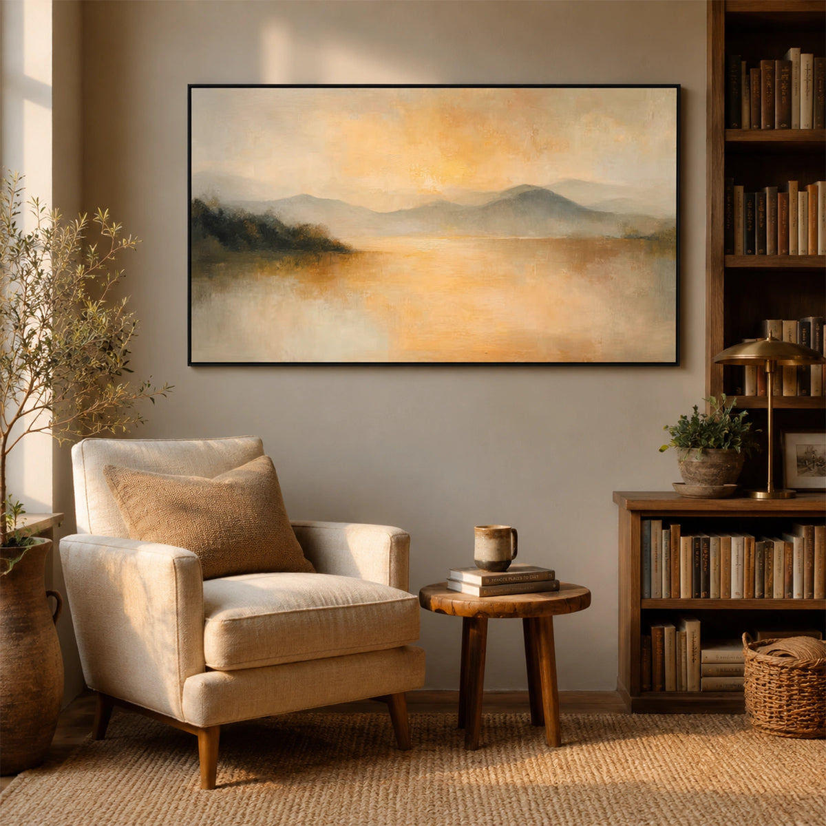 Minimalist Mountain Canvas # MM449