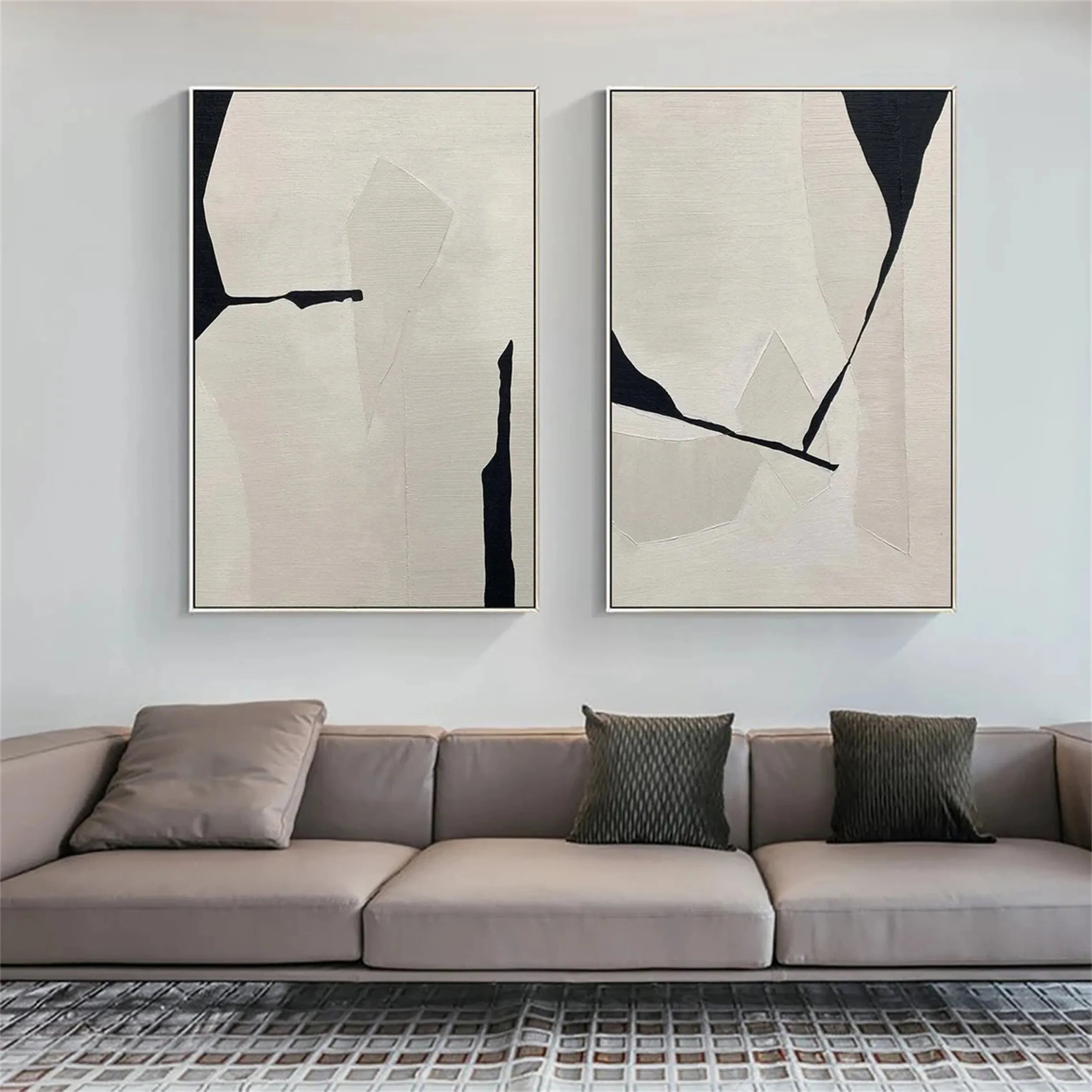 Abstract Tranquility Set of 2 #WS126