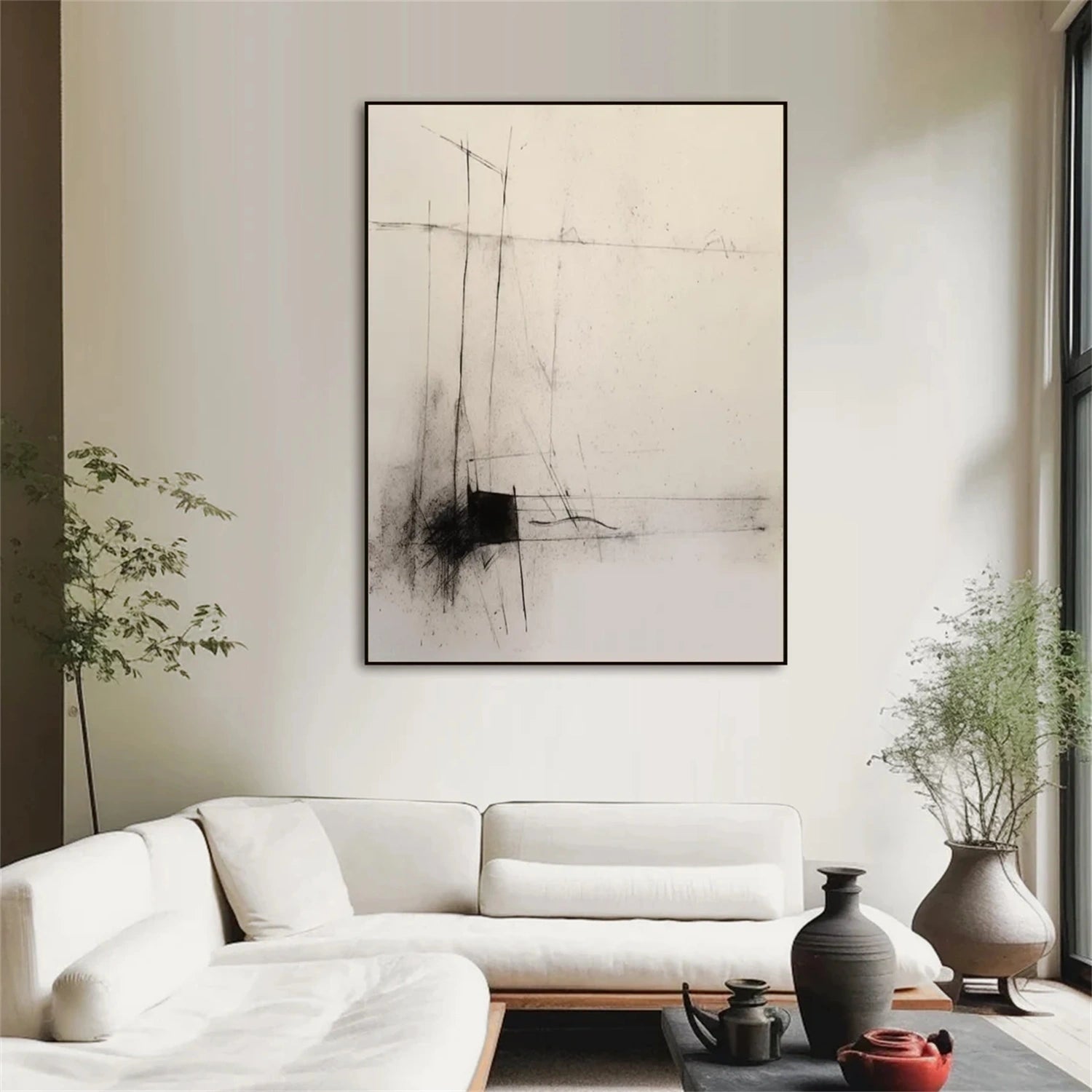 Wabi Sabi Textured Wall Art #WS321