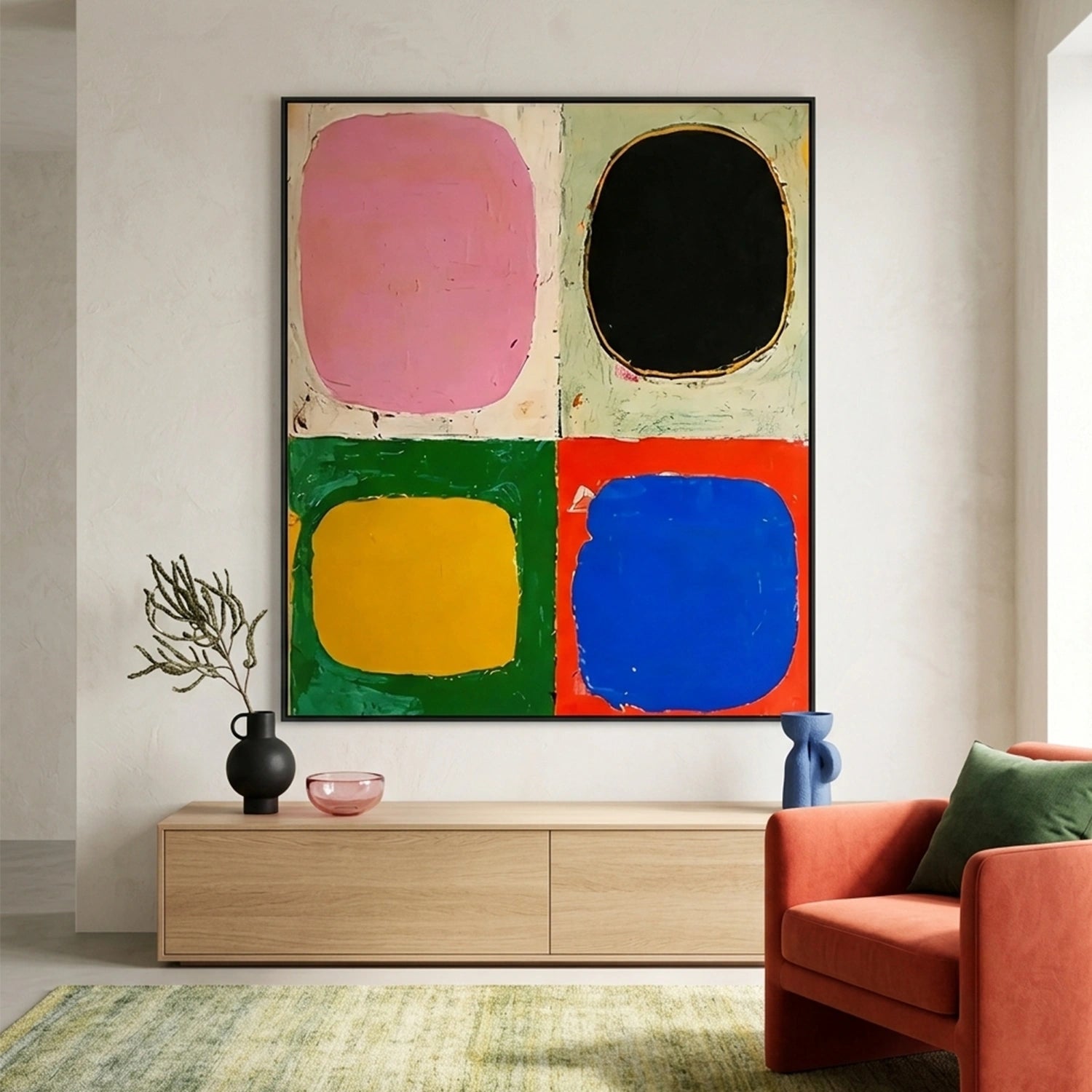 Colorful Abstract Wall Art # AB701