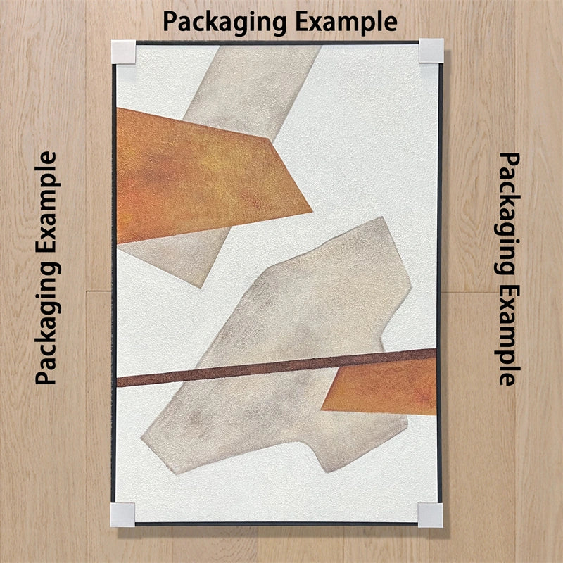 Plaster Art Minimalist Textured Painting Set of 2 #MM254