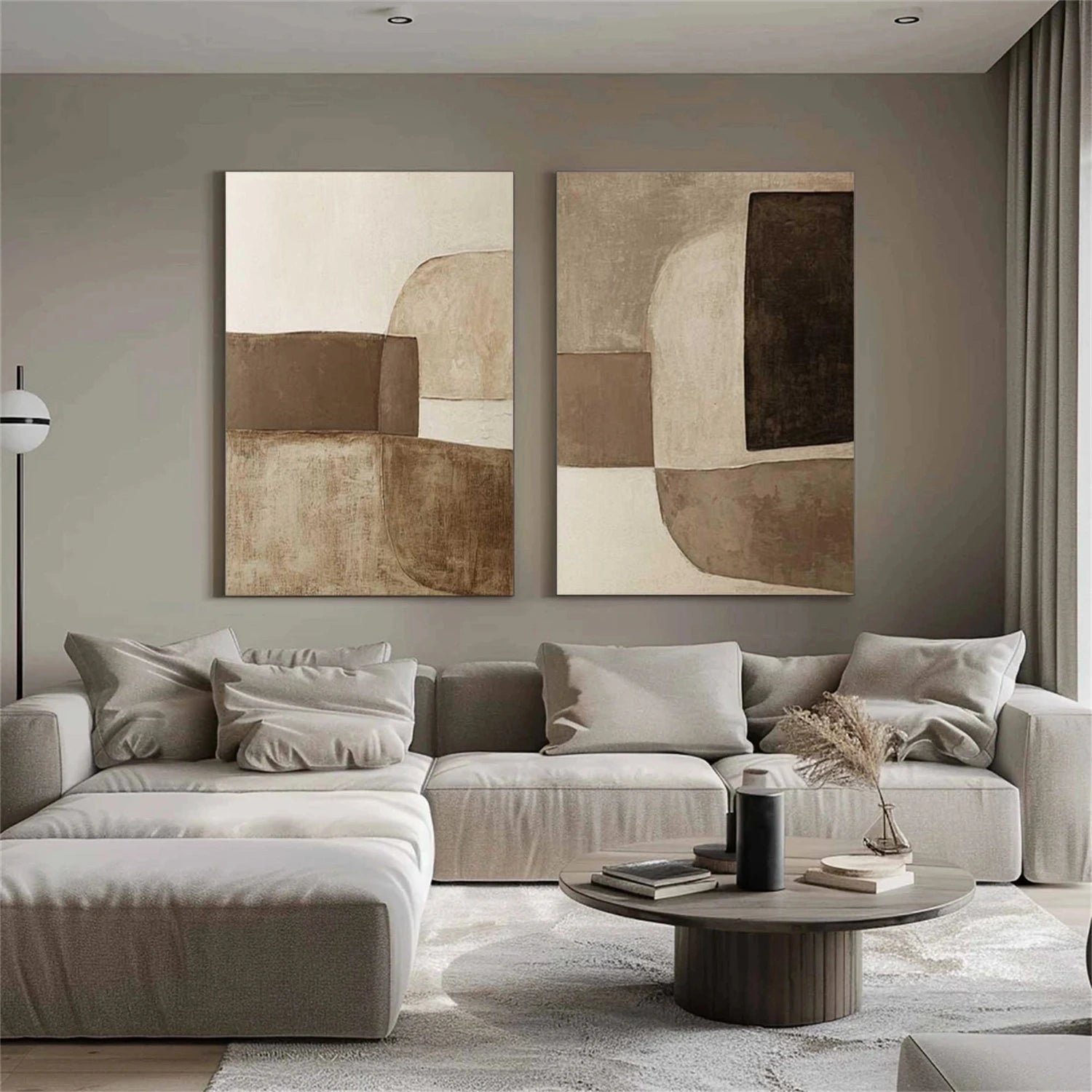 Wabi Sabi Set of 2 Wall Art #WS355