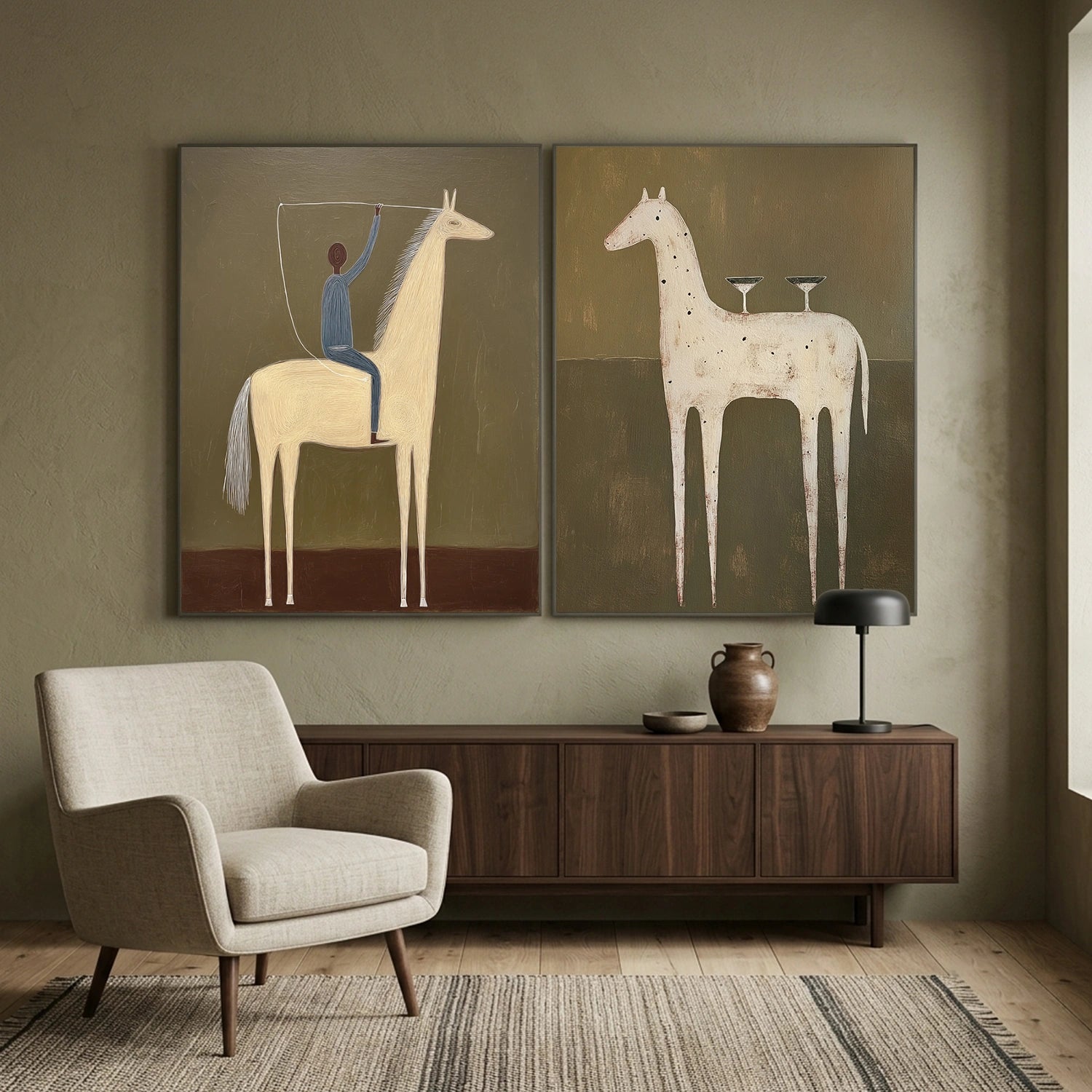 Americana Wall Art Set of 2 #VE108