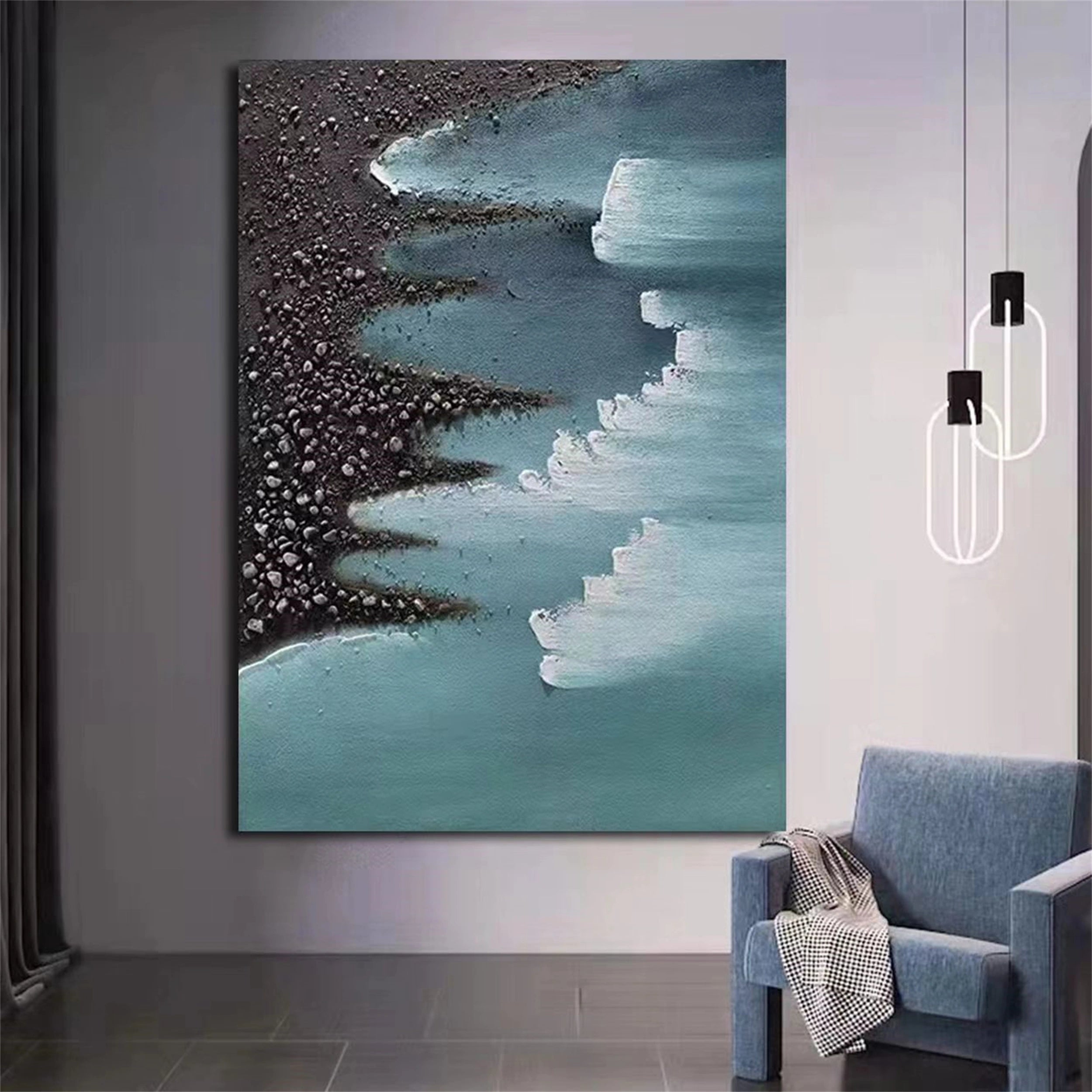 Ocean And Sky Painting #OS 048