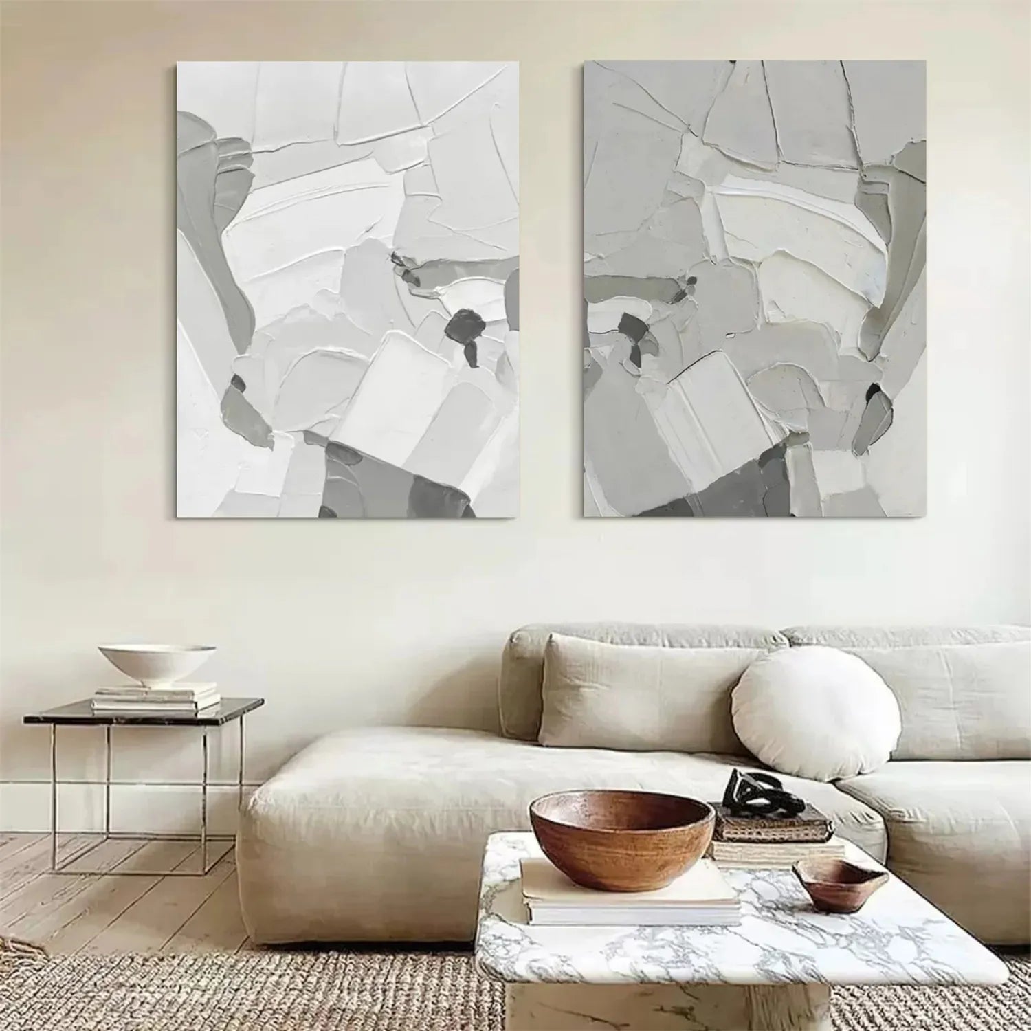 Abstract Painting Set of 2 #AB 155