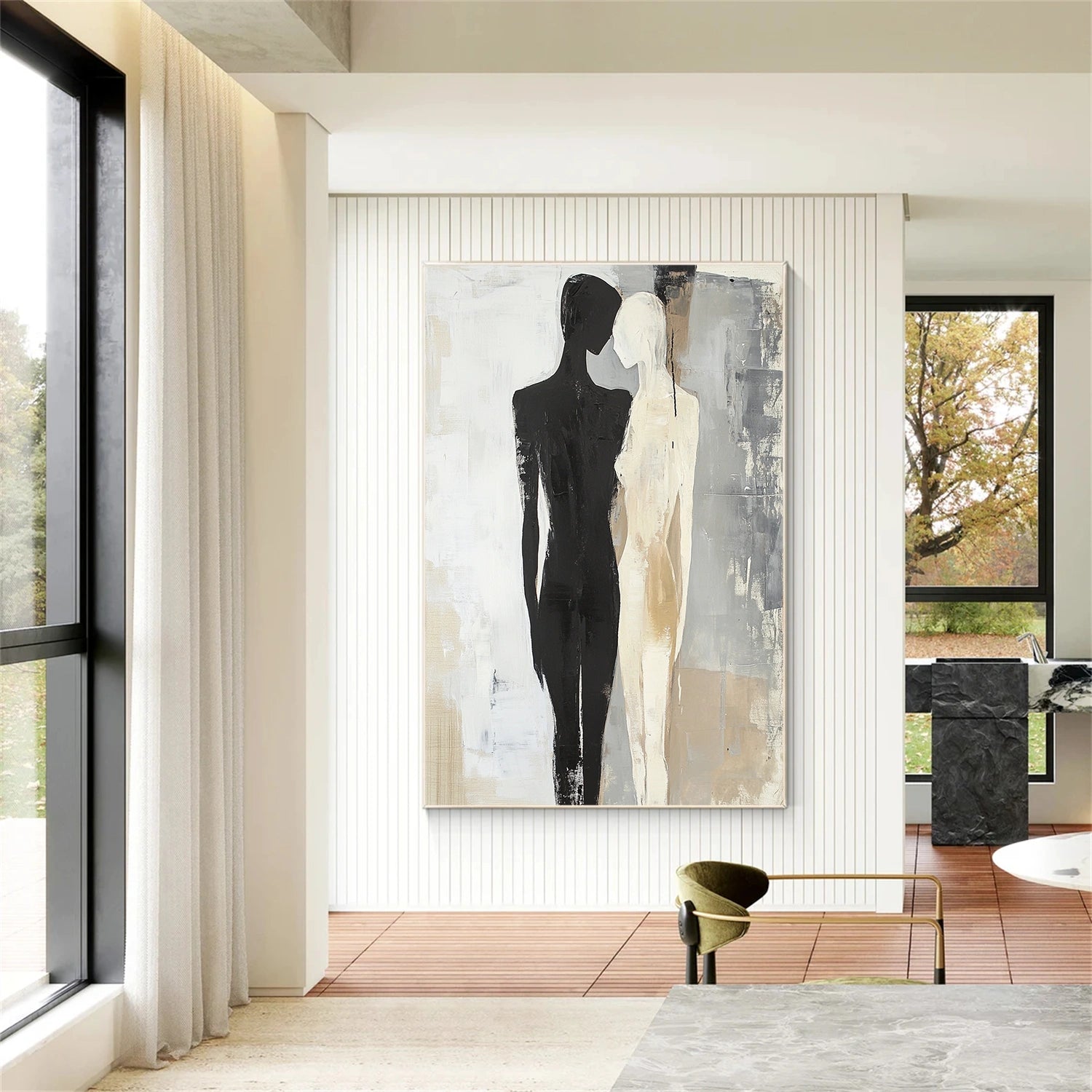 Contemporary Abstract Minimalist Wall Art #CW006