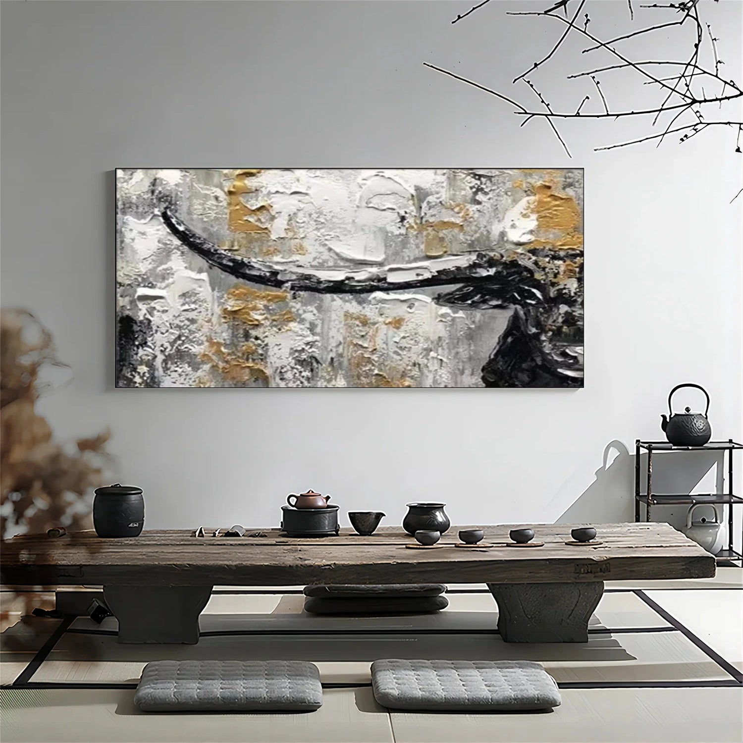 Abstract Animal Textured Canvas Art #AP169