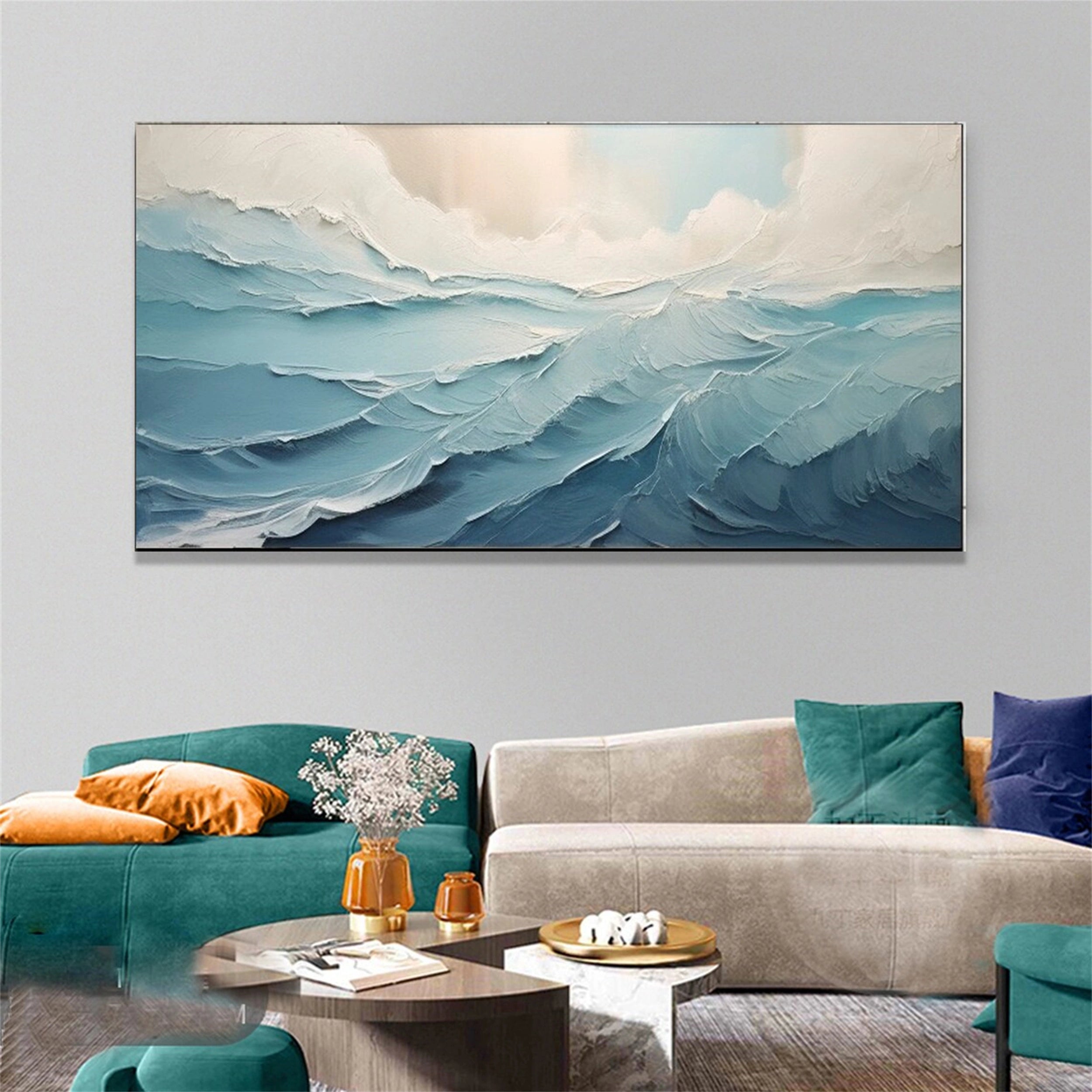 Ocean And Sky Painting #OS 100