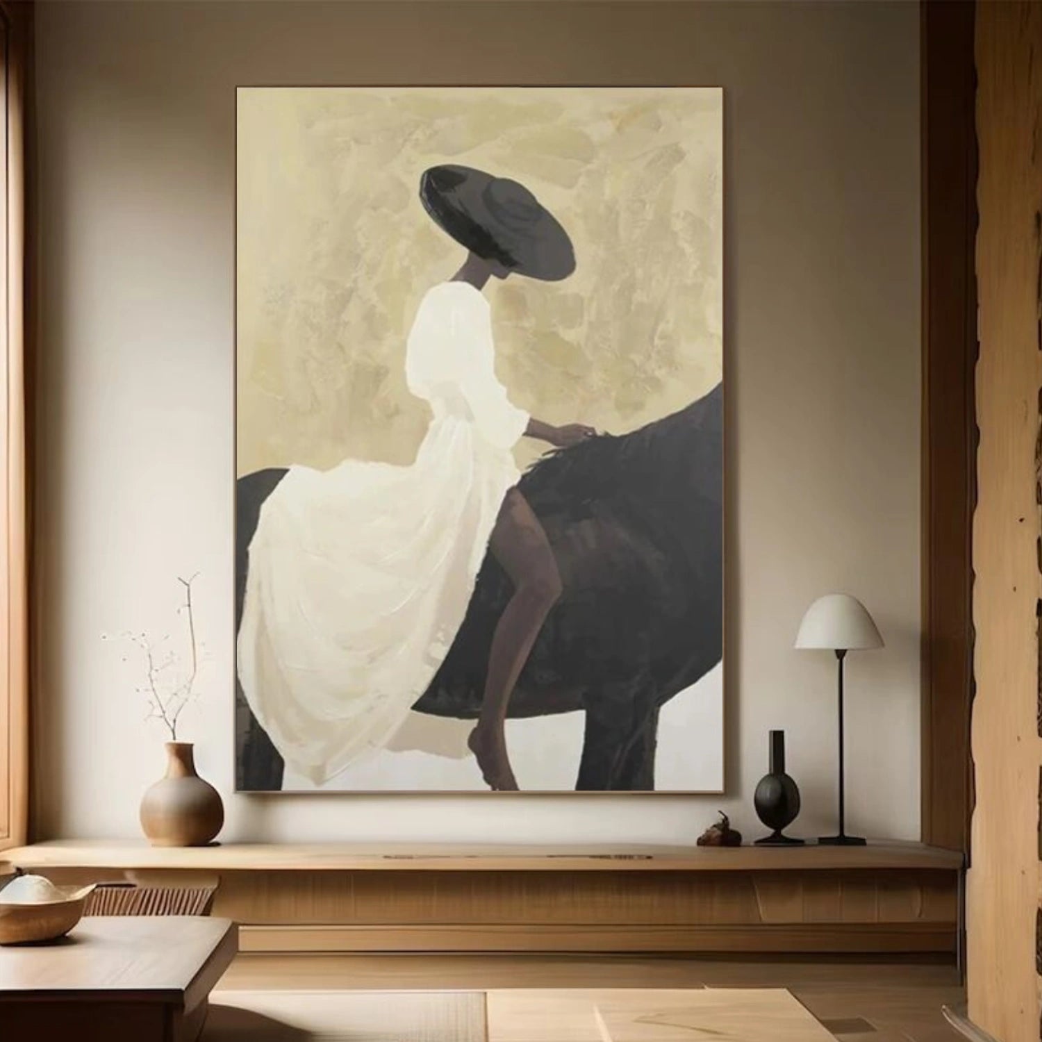 Abstract Portrait Wall Art #PT035