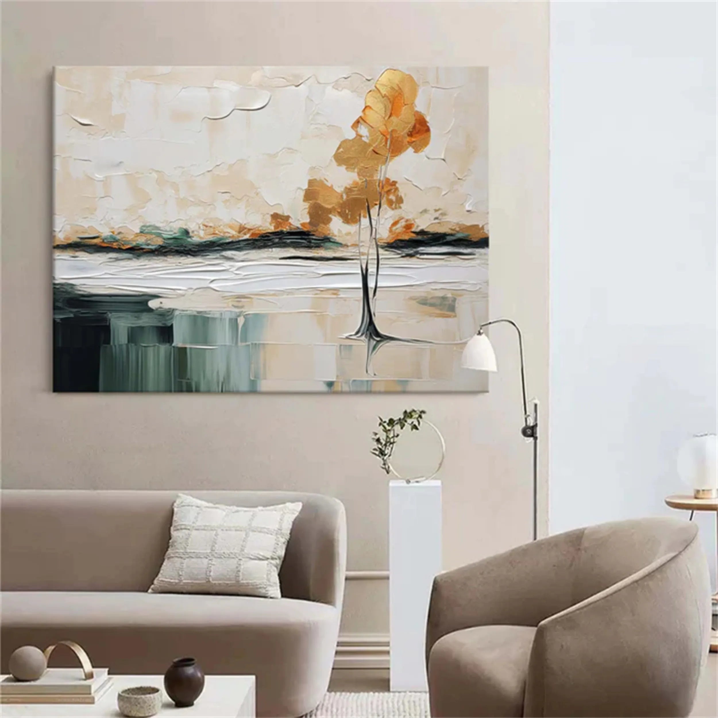 Flower And Tree Painting #FT 048