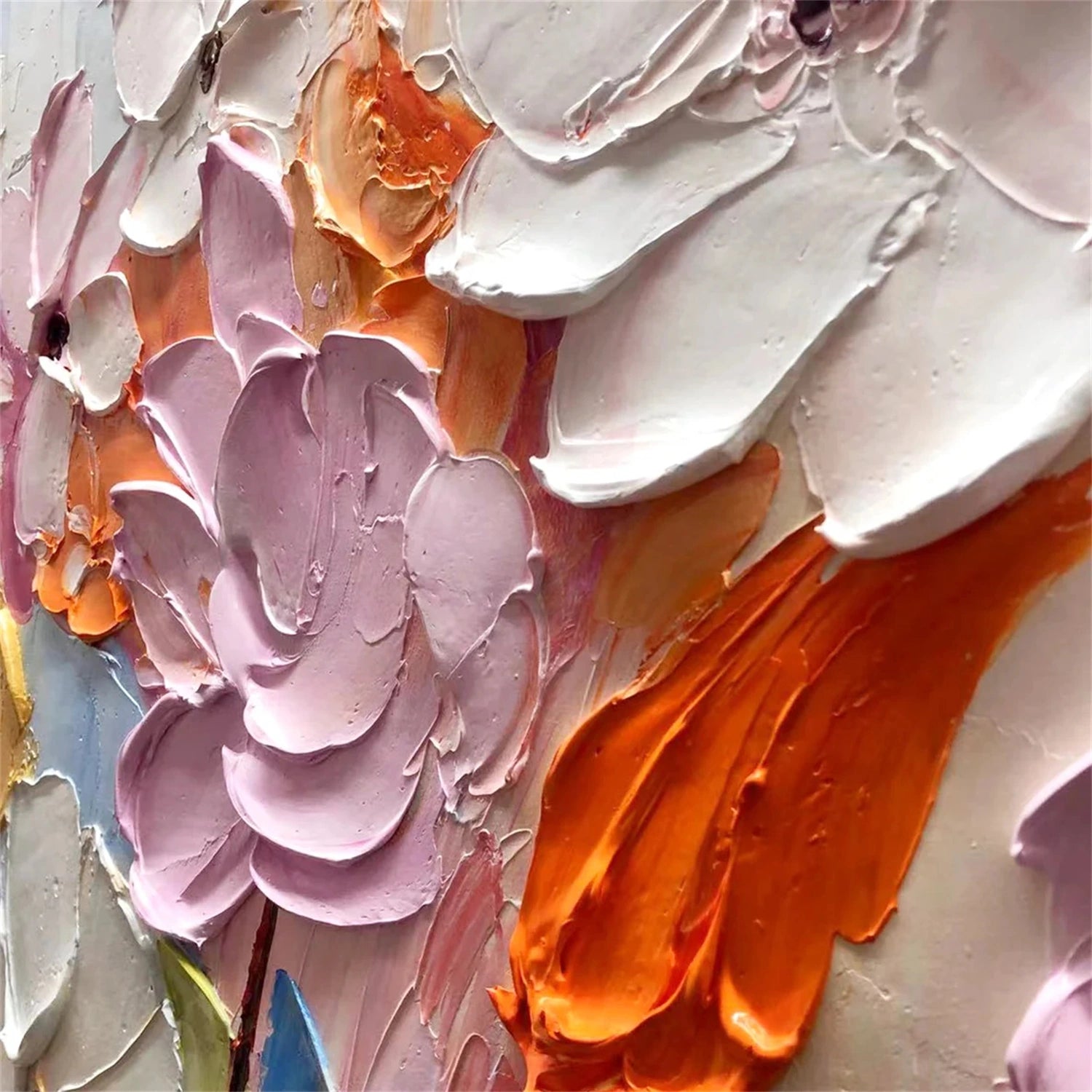 #CL-Custom Size Flower And Tree Painting #FT 120