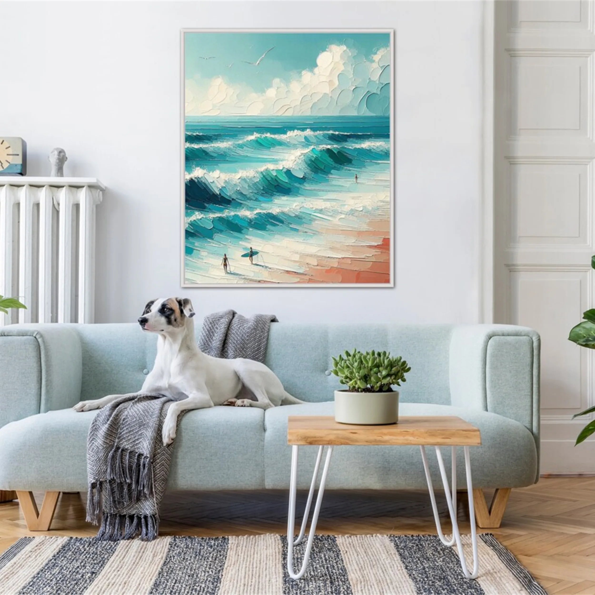 Ocean And Sky Painting #OS 139
