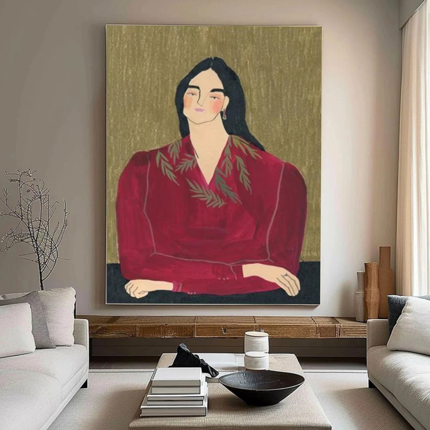 Abstract Portrait Wall Art #PT016