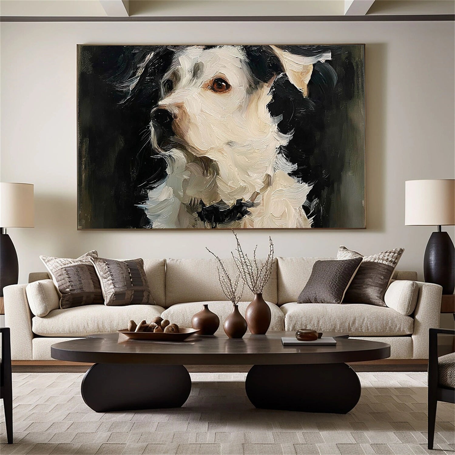 Abstract Animal Texture Canvas Art #AP226