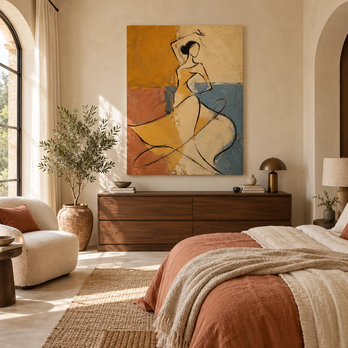 Abstract Portrait Wall Art #PT109