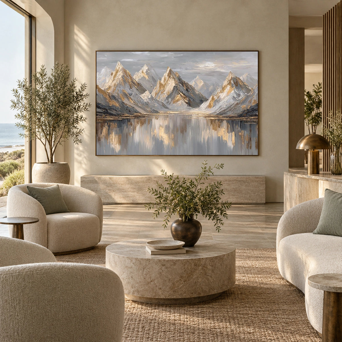 Minimalist Mountain Canvas # MM479