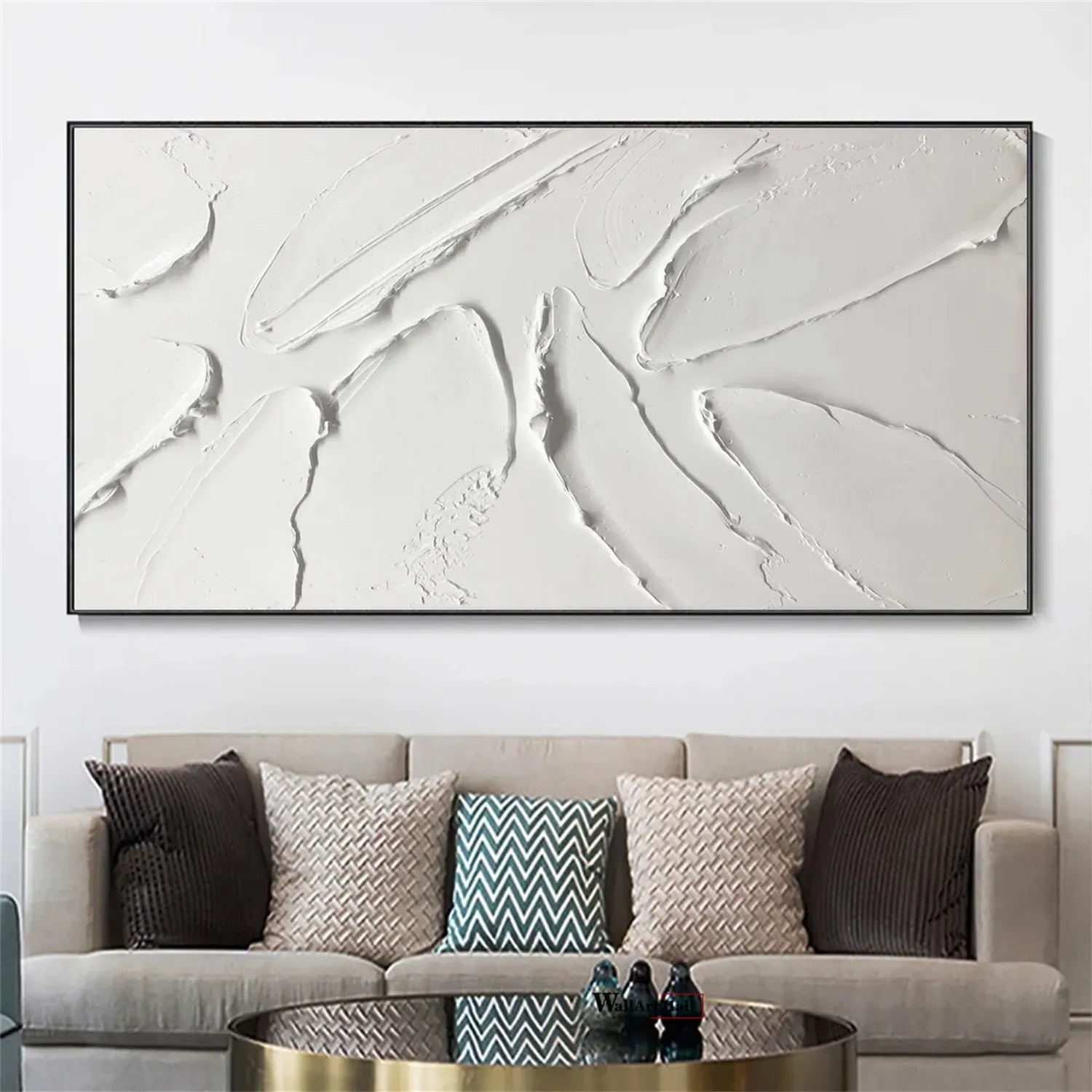 Plaster Art Minimalist Textured Painting #MM295