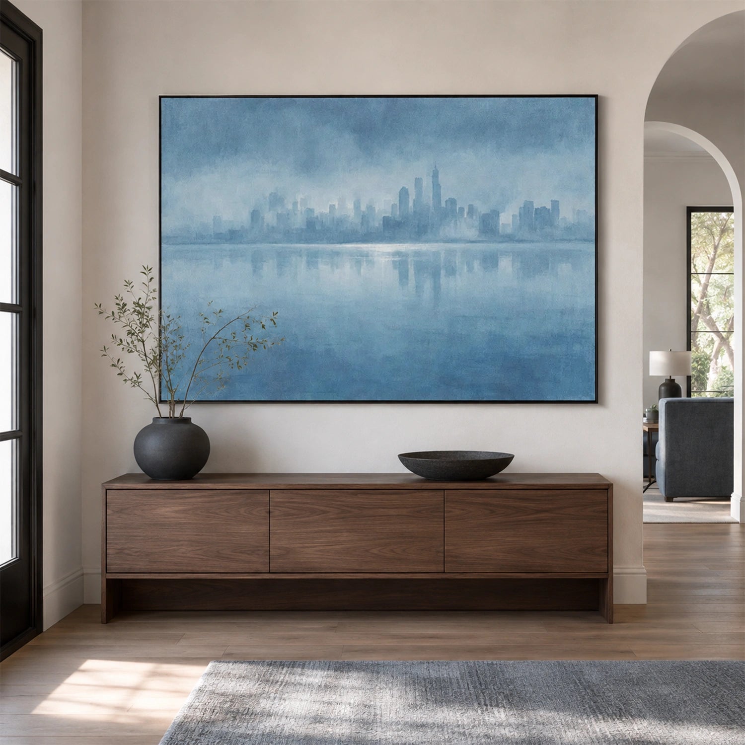 Abstract Urban Landscape Painting #UL 056