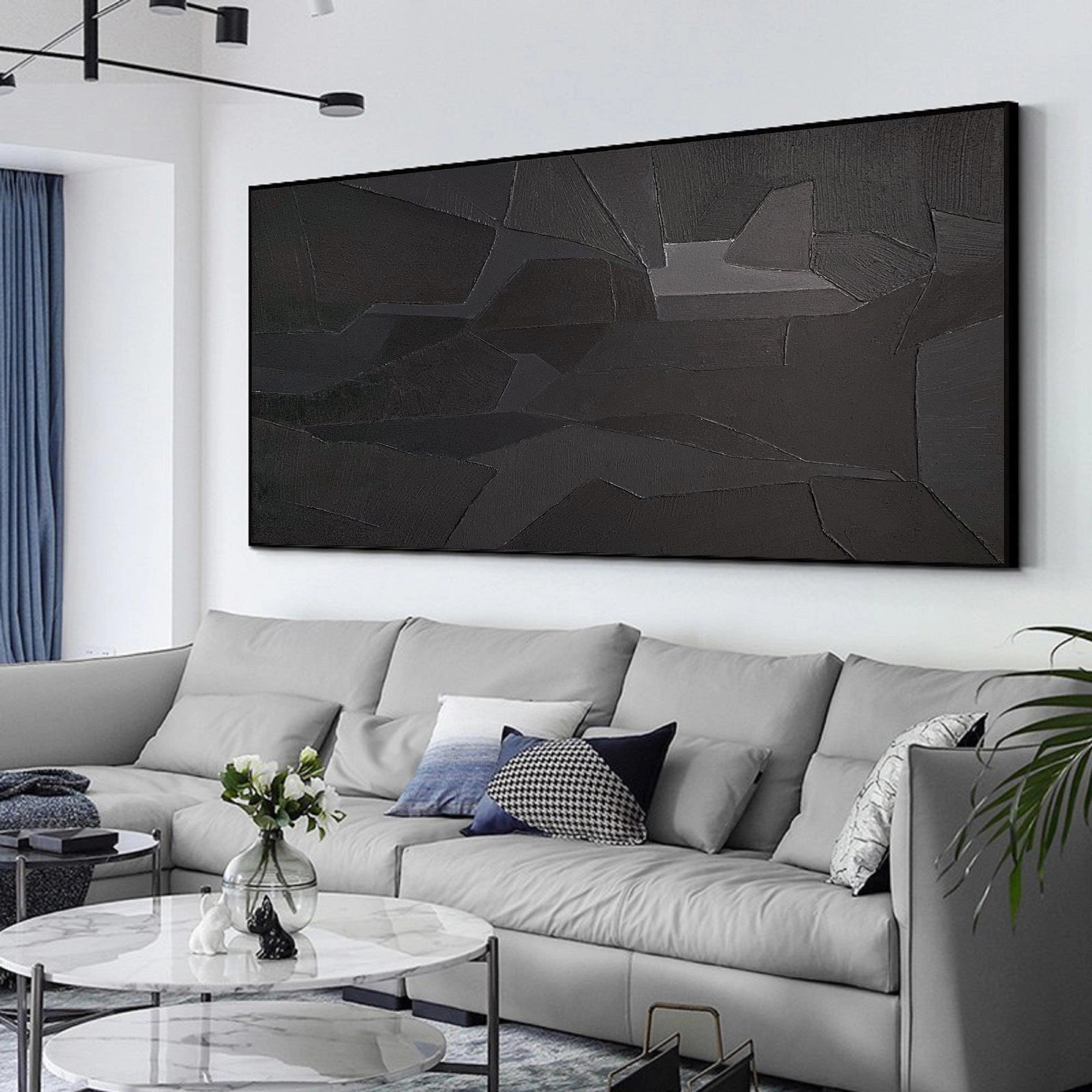 Minimalist Zen Canvas Painting #MZ019