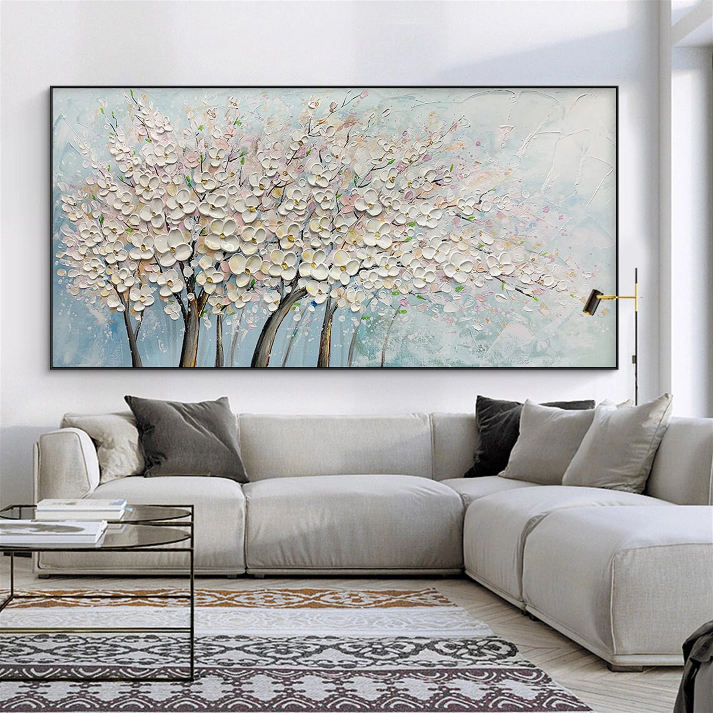 Flower And Tree Painting #FT 033