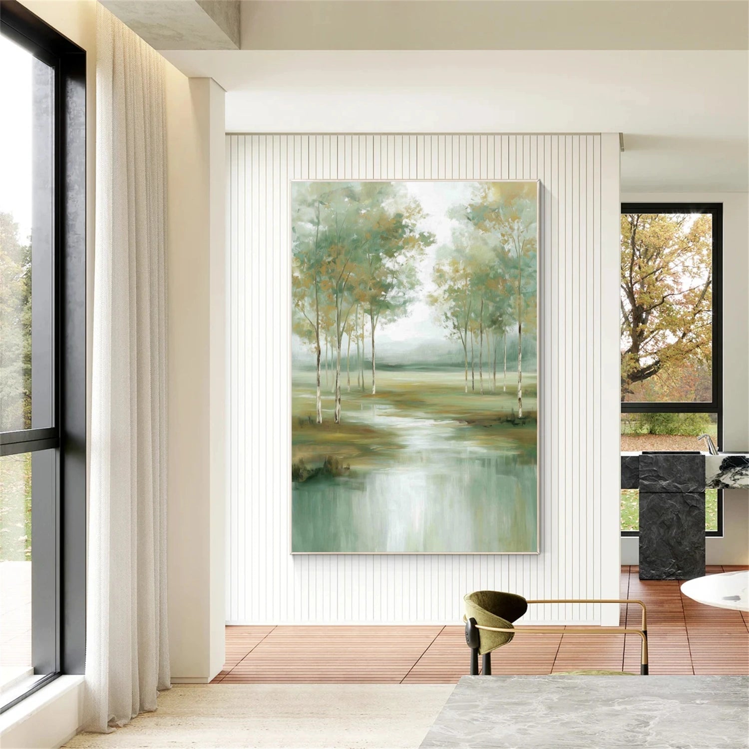 Abstract Urban Landscape Painting #UL 052