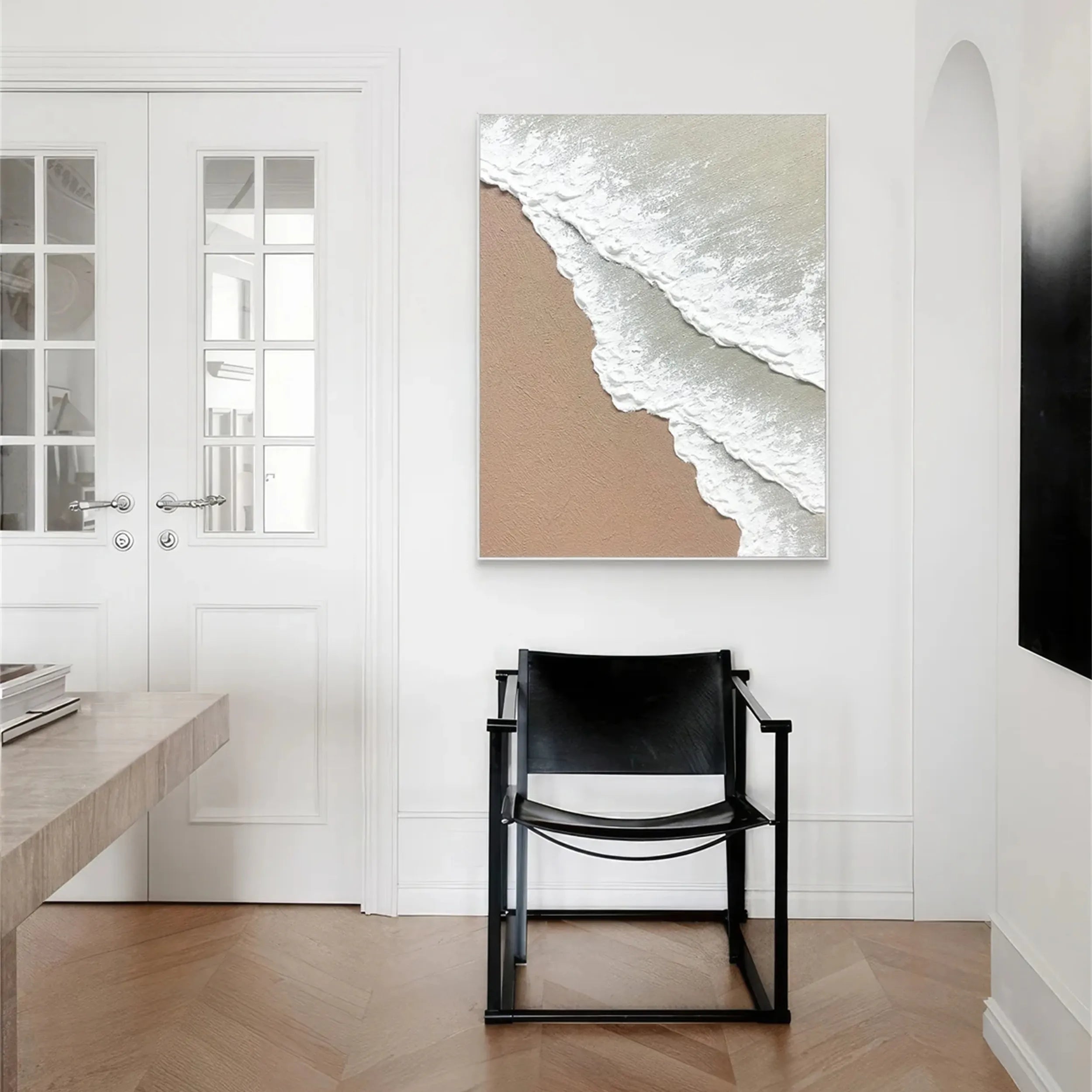 Plaster Art Minimalist Textured Painting #MM186