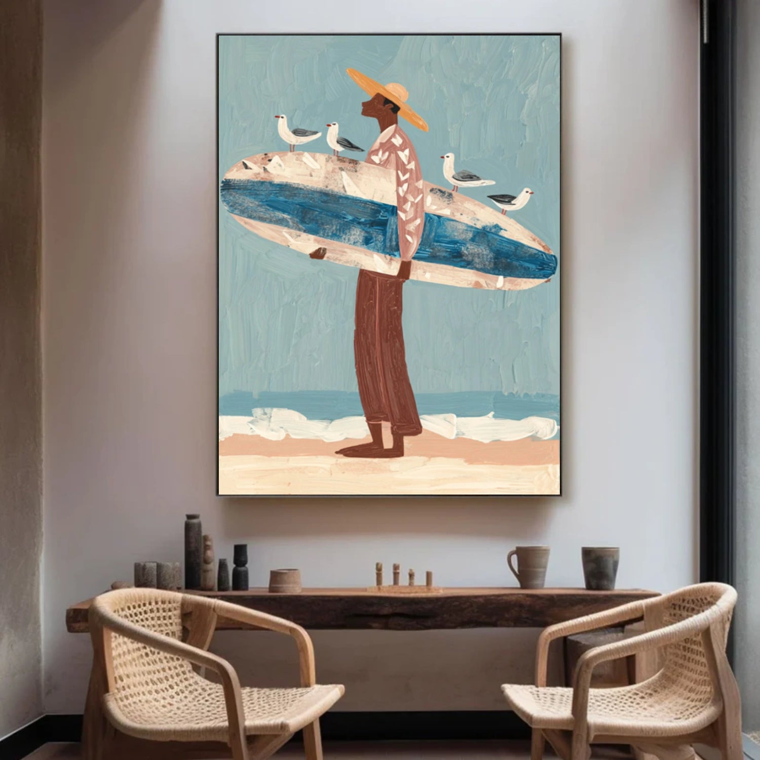 Abstract Portrait Wall Art # PT051
