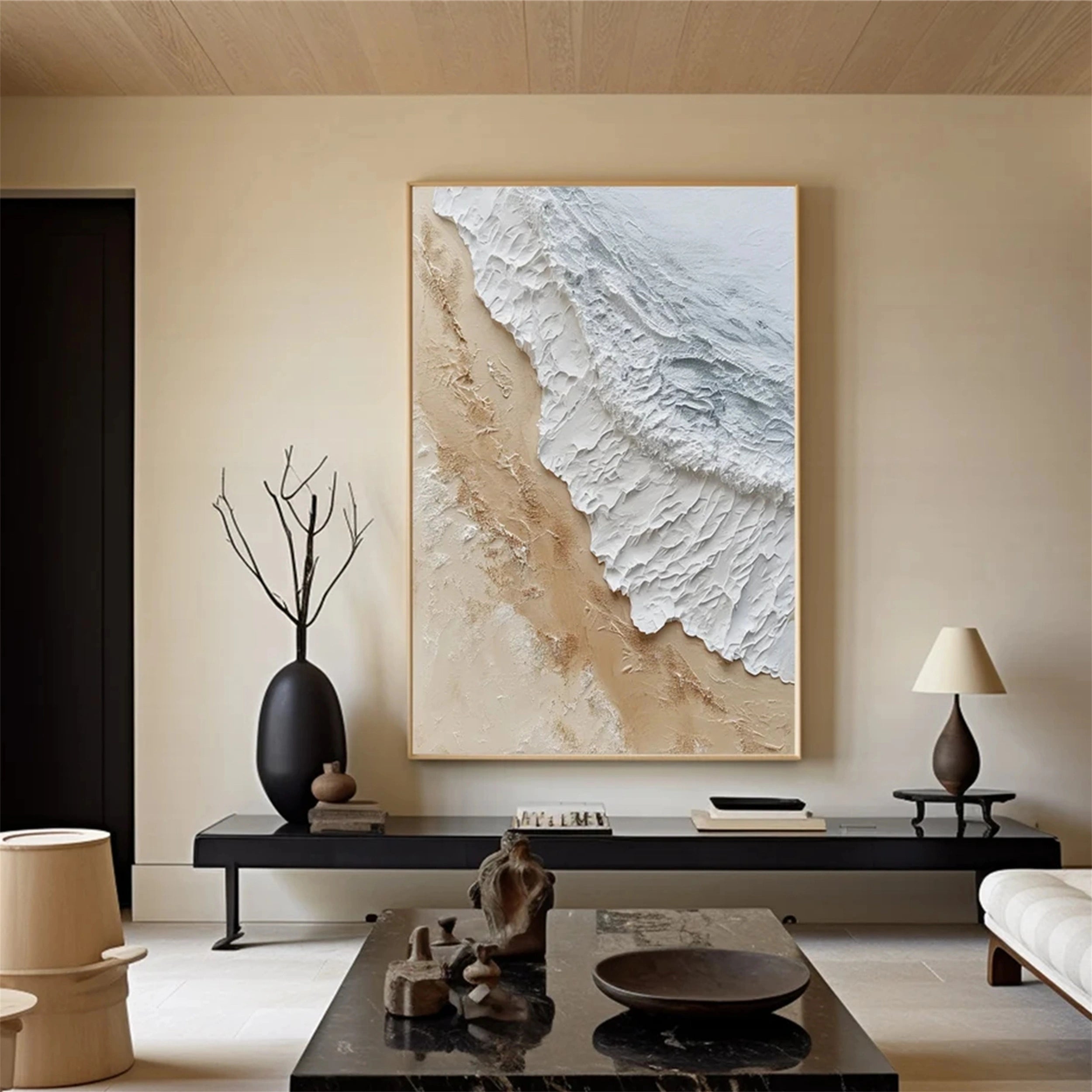 Custom Ocean And Sky Painting #OS 084